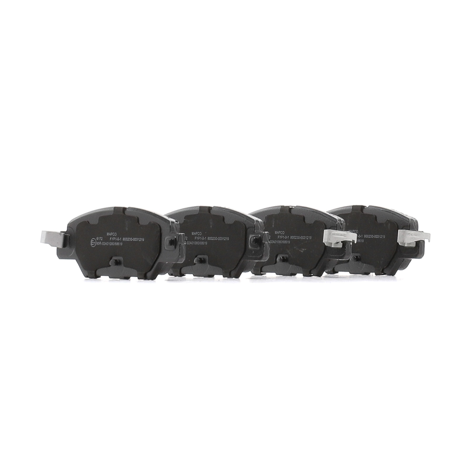 MAPCO 6172 Remblokset Mazda CX-5 KF 2.5 AWD (PY-VPS, PY-Y8, PY-ZA, PYZ8, PYZC) 194 Pk Benzine 2021