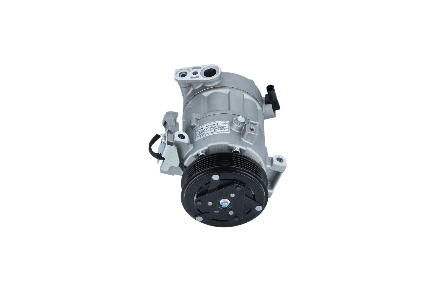 NRF 320261 AC-kompressor remskive -ø: 110mm, Antall riller: 6