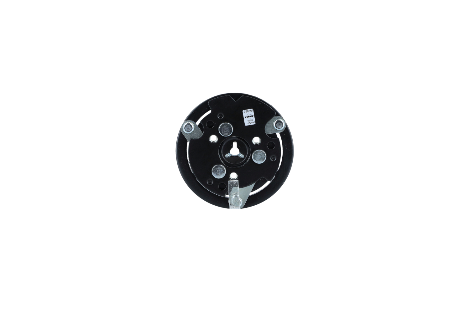 Disco condotto / Menabrida, Innesto elet.magnetico-compressore 796.346.0 NRF 380807 ALFA ROMEO, VOLVO