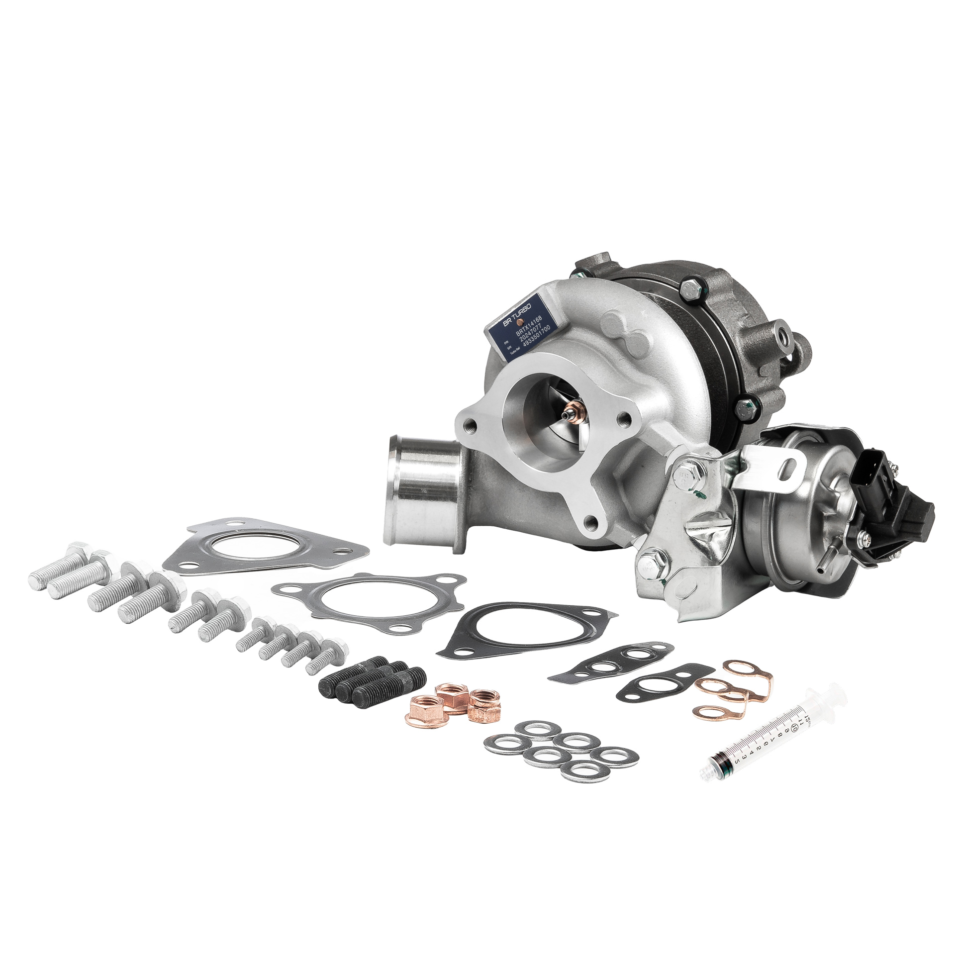 Turbolader BRTX14168M BR Turbo 4933501700 FIAT, MITSUBISHI