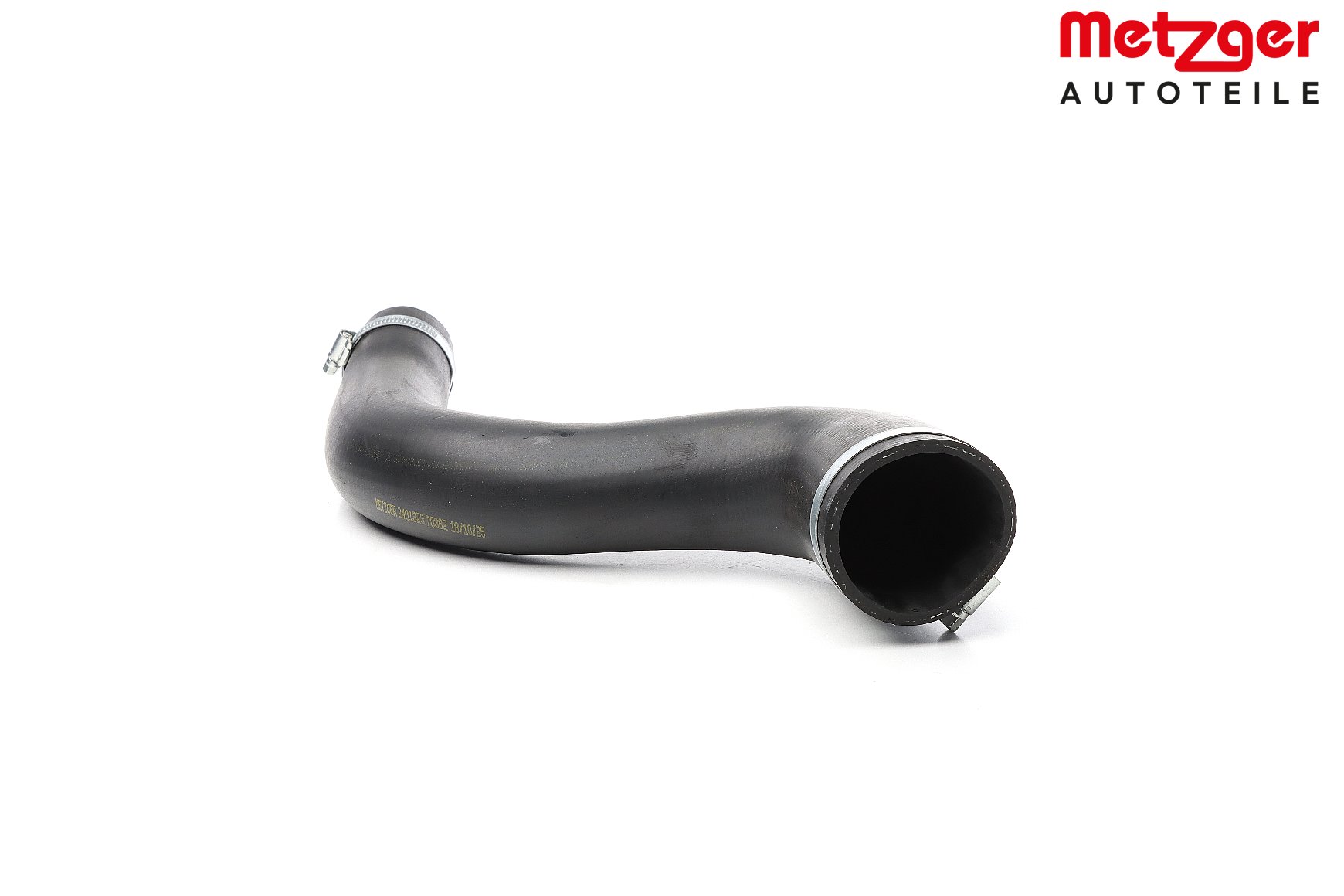 METZGER 2401323 Manicotto Turbina Superiore, con morsetti, NBR (Nitrile-Butadiene-Caucciù)