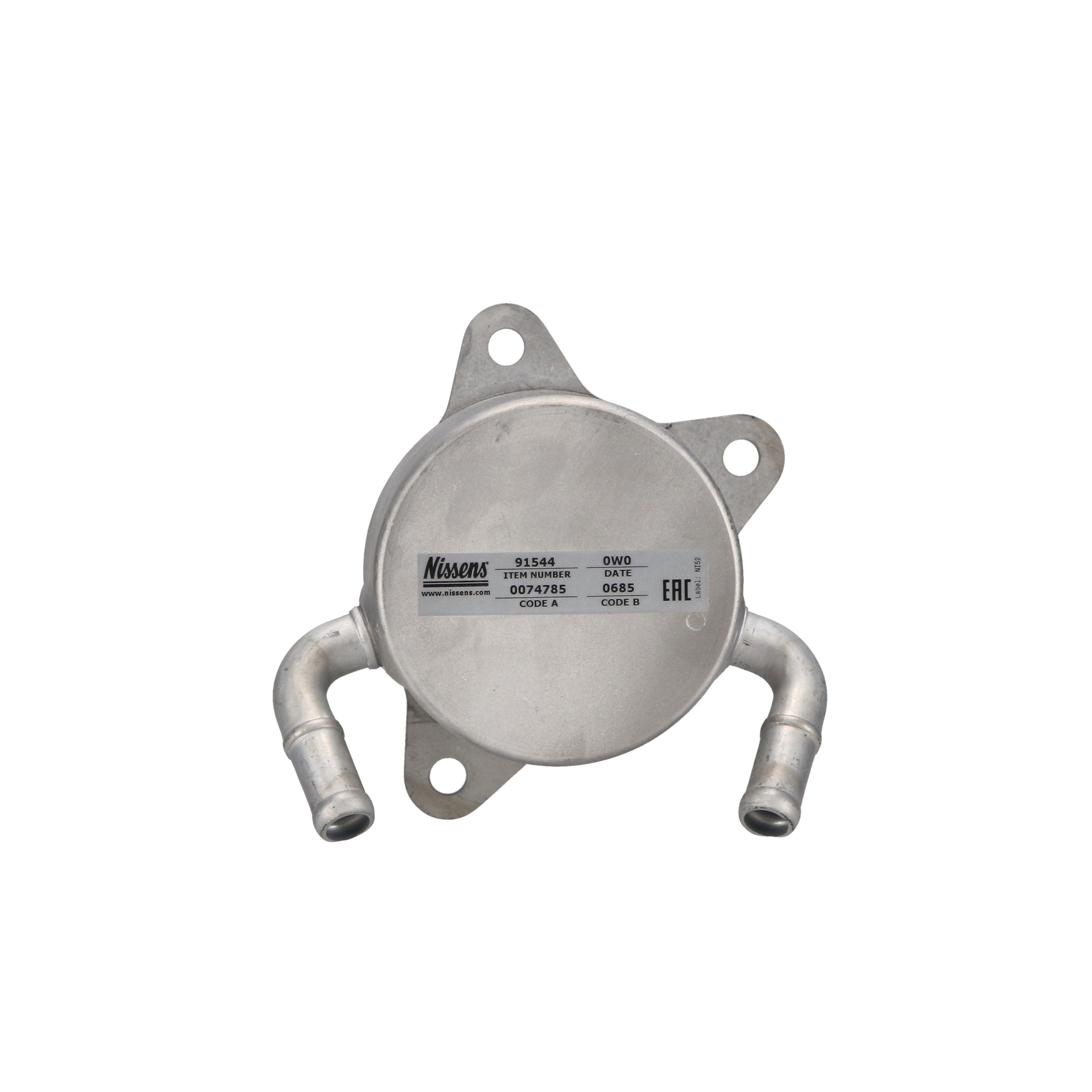 NISSENS 91544 Radiateur d'huile de boite de vitesse automatique Toyota Avensis T27 1.8 VVT-i (ZRT271_) 147 CV Essence 2008