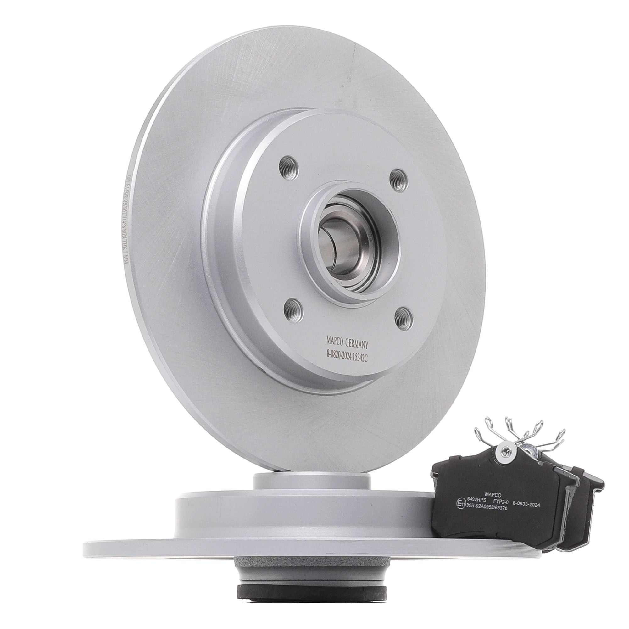 MAPCO 47202HPS Disque et plaquette de frein Citroen C3 Aircross 2 1.2 PureTech (2RHNZB, 2RHNZW, 2RHNPX, 2RHNPJ) 110 CV Essence 2025