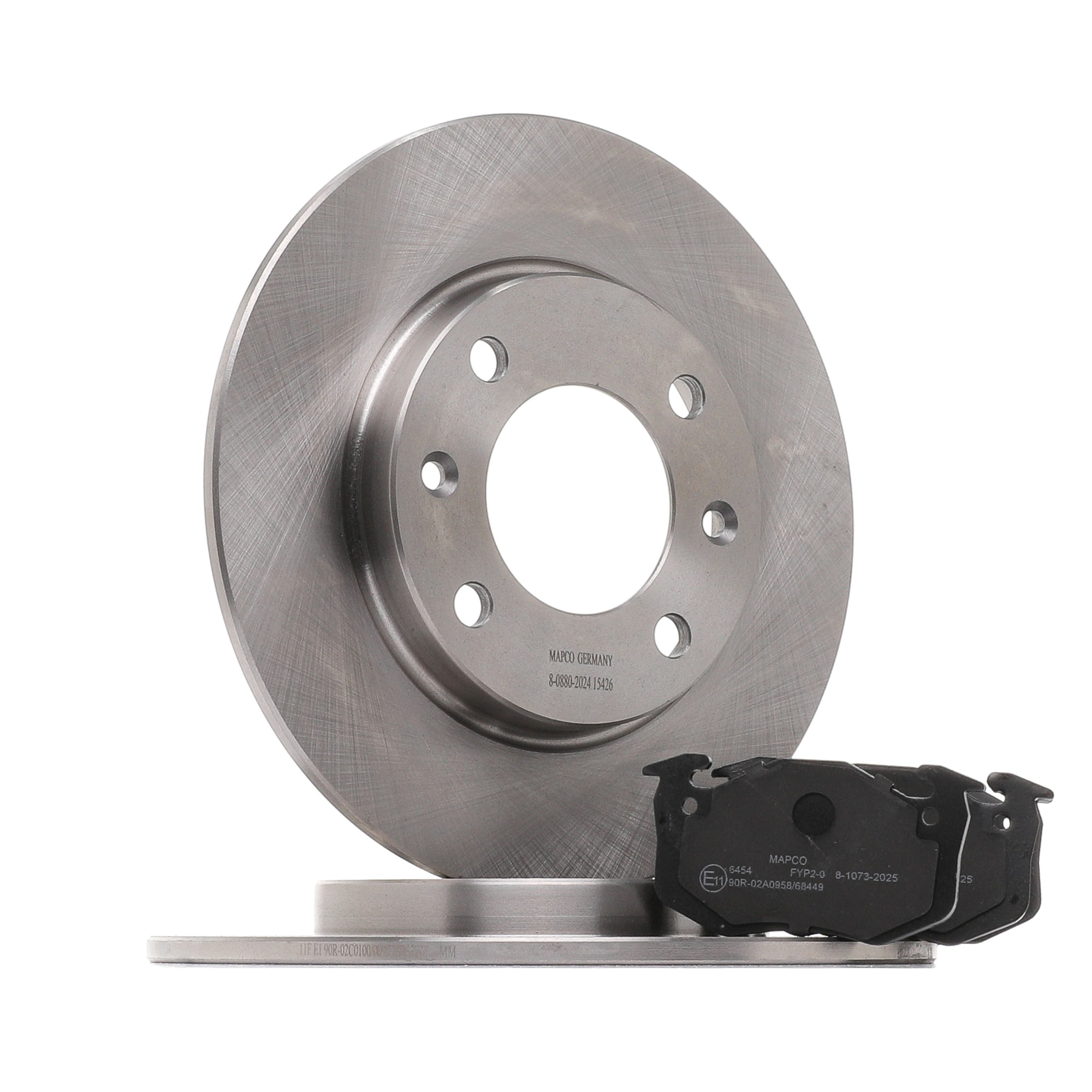 MAPCO 47426 Комплект спирачни дискове и накладки PEUGEOT 306 оригинални цена