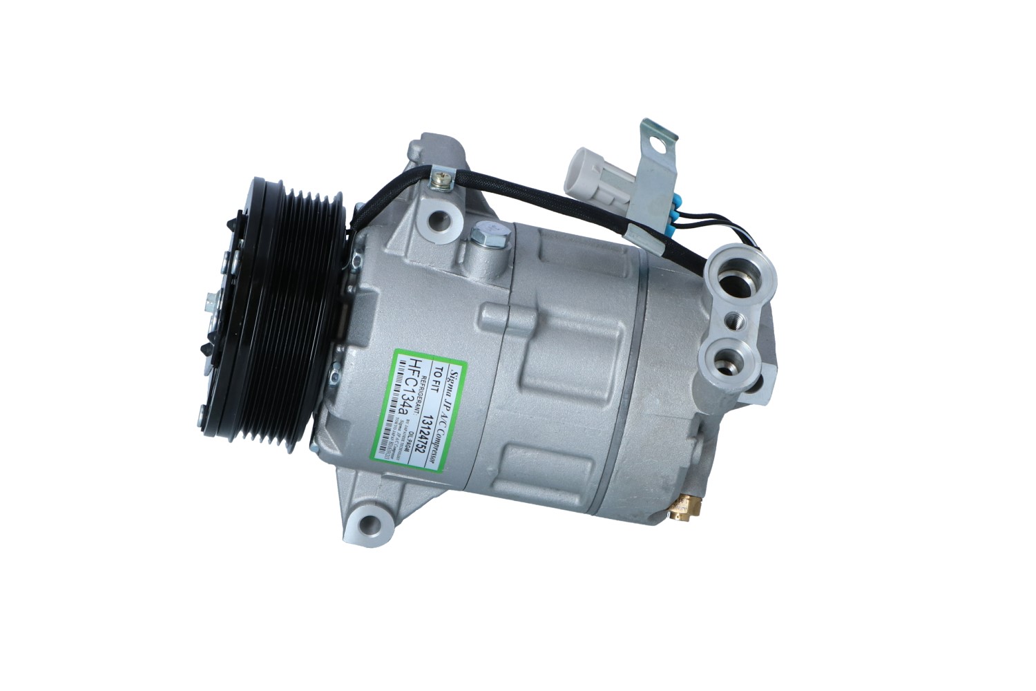 NRF 32427 Compresseur de climatisation Poulies-Ø: 104mm, Nombre de gorges: 6