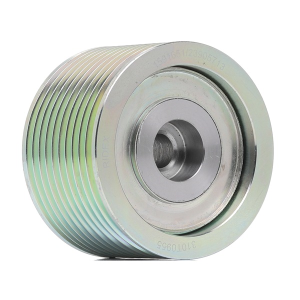 RIDEX 310T0955 Spannrolle, Keilrippenriemen Spannrolle, Keilrippenriemen 310T0955 RIDEX 7421454549 MERCEDES-BENZ, RENAULT, VOLVO, DACIA, RENAULT TRUCKS