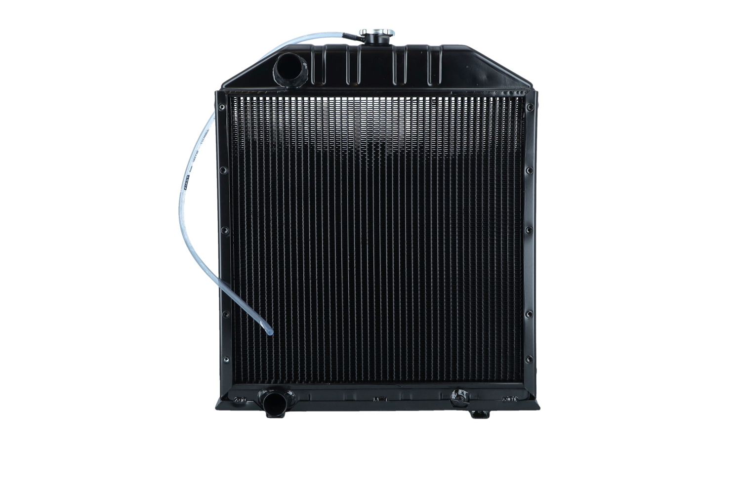 NRF 53664 Radiatore motore EASY FIT Alette di raffreddamento saldate, Alluminio, con coperchio