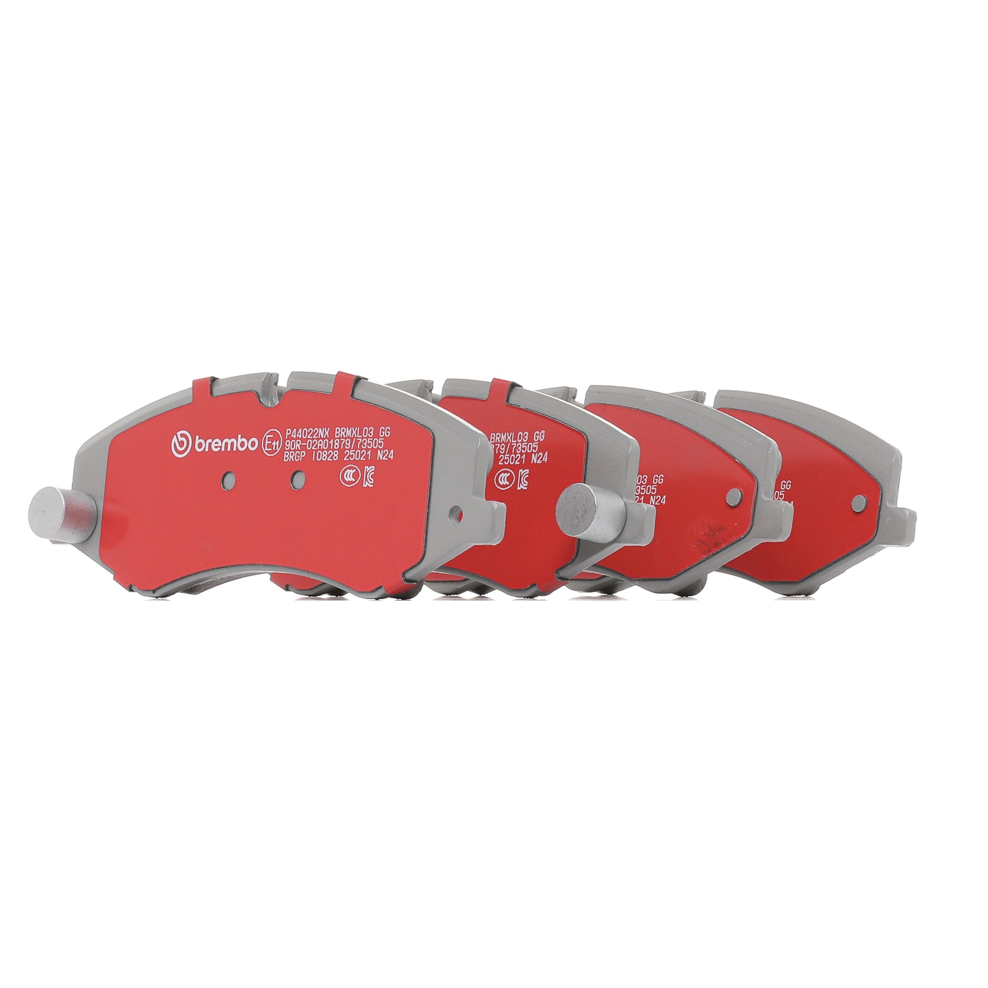 Bremsbeläge P44022NX BREMBO LR140477 LAND ROVER