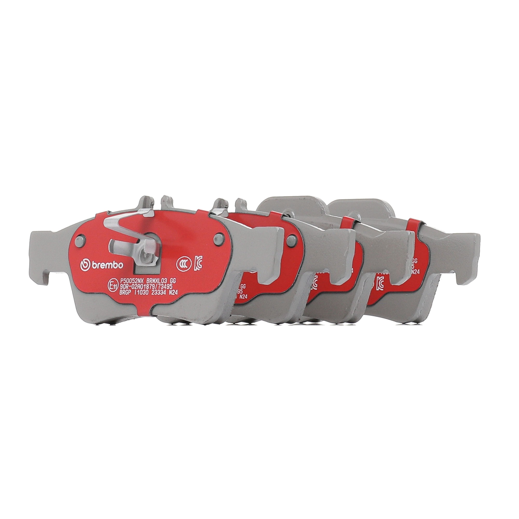 Plaquettes de frein 000 420 9804 BREMBO P50052NX MERCEDES-BENZ