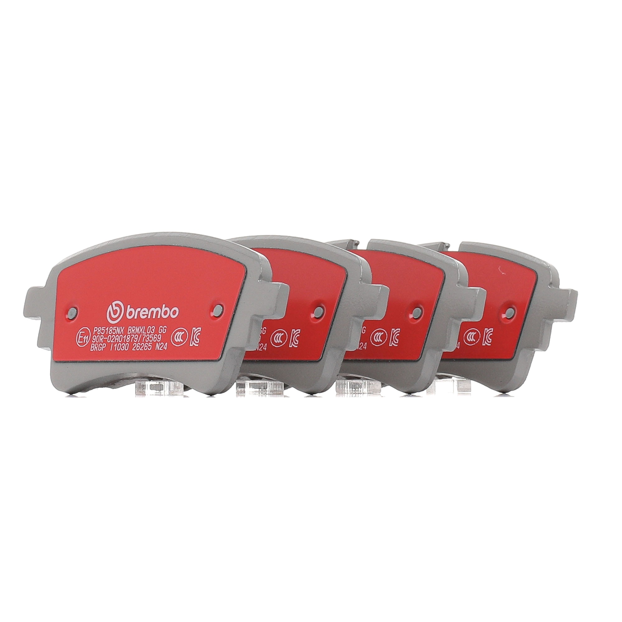 Remblokken 4M0698451BD BREMBO P85185NX VOLKSWAGEN, AUDI, SKODA, SEAT, PORSCHE