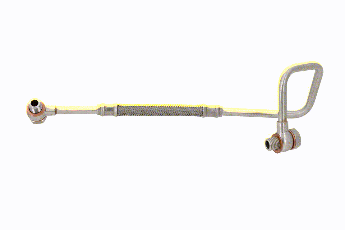 Conducto aceite, turbocompresor LR072563 VAICO V48-0709 LAND ROVER