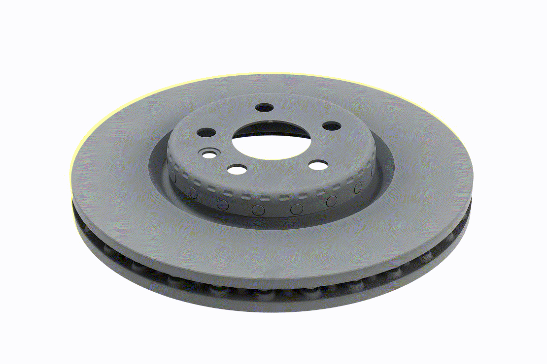 Féktárcsa J9C2136 VAICO V48-40023 TOYOTA, LAND ROVER, JAGUAR, ROVER