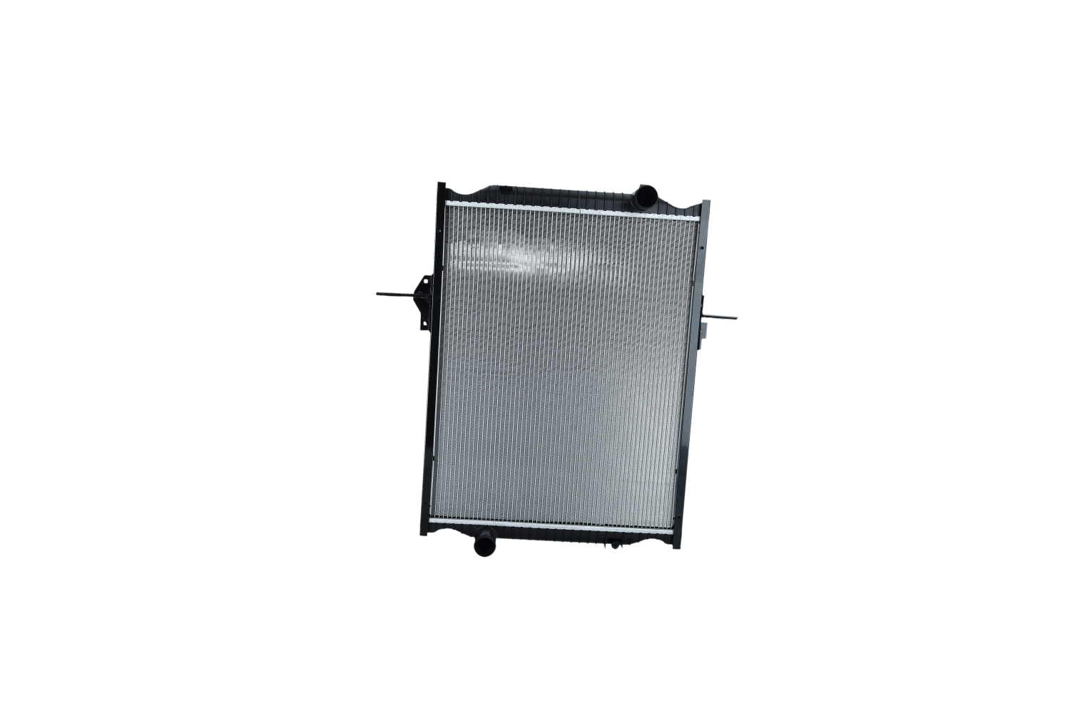 NRF 500024 Radiatore motore Alette di raffreddamento saldate, Alluminio, con telaio
