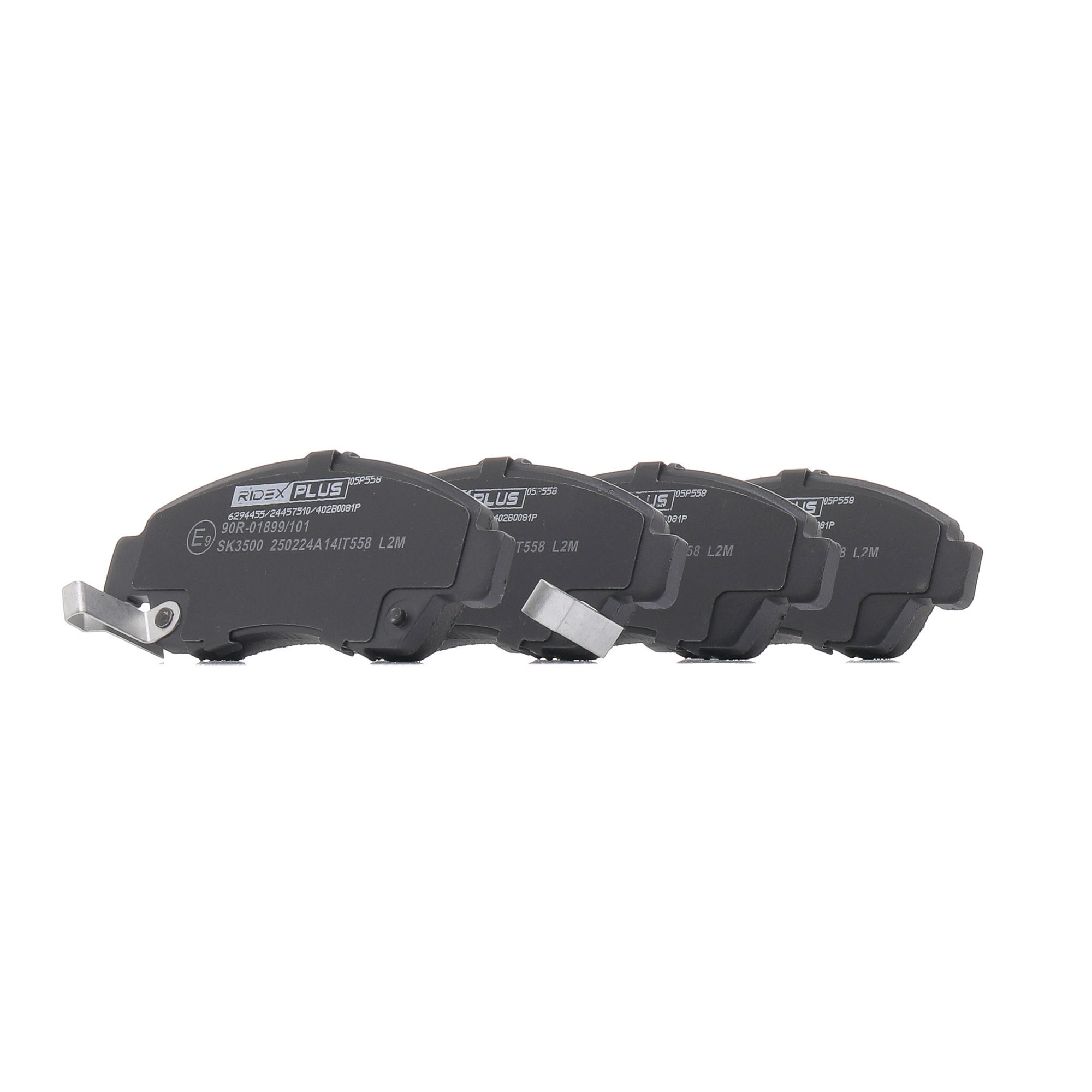 Brake pad set, disc brake RIDEX PLUS 402B0081P rating
