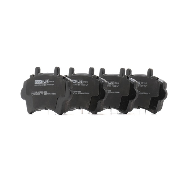 RIDEX PLUS 402B0196P Комплект спирачно феродо, дискови спирачки