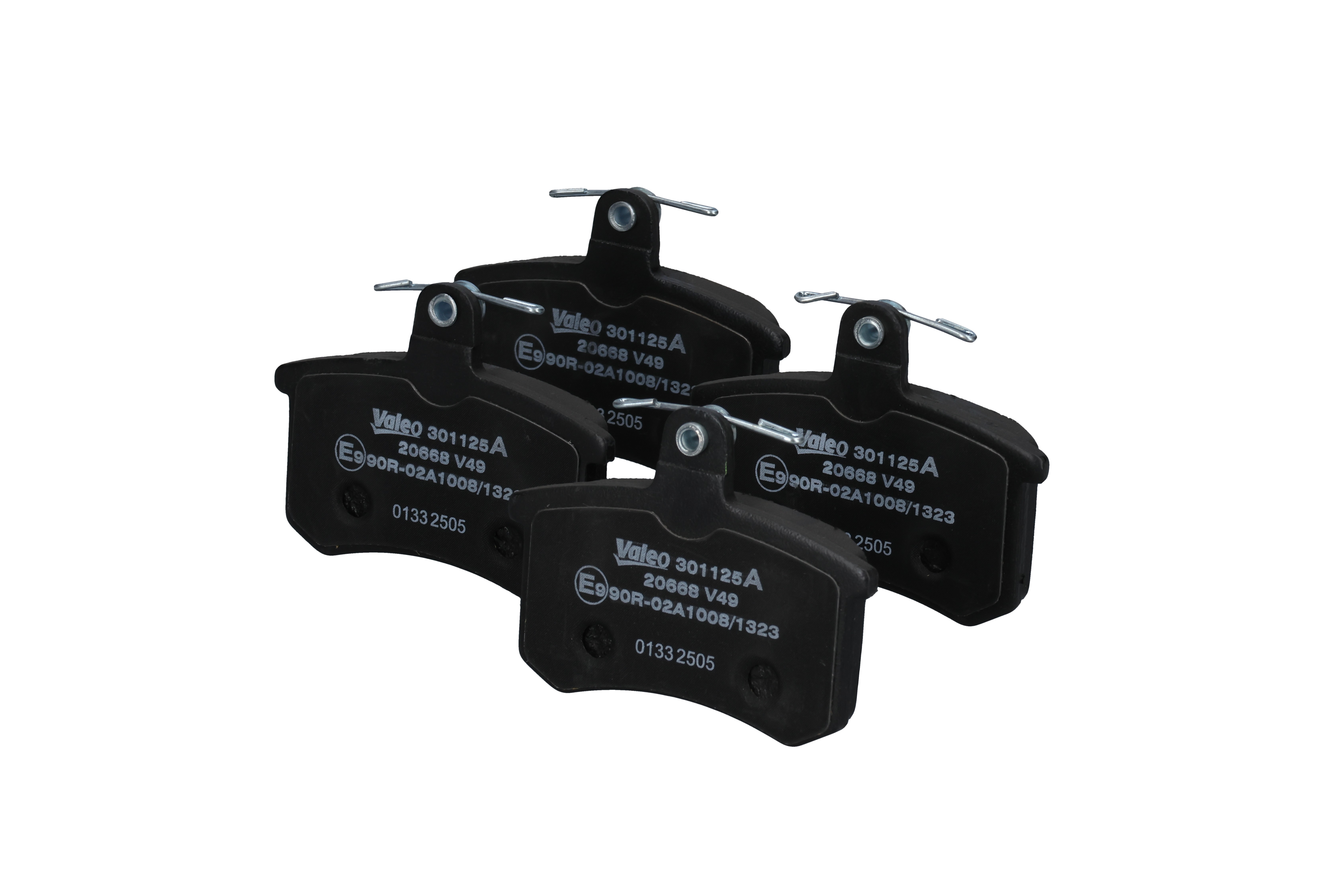 Plaquettes de frein 60743565 VALEO 301125A VOLKSWAGEN, AUDI, FIAT, ALFA ROMEO, LANCIA