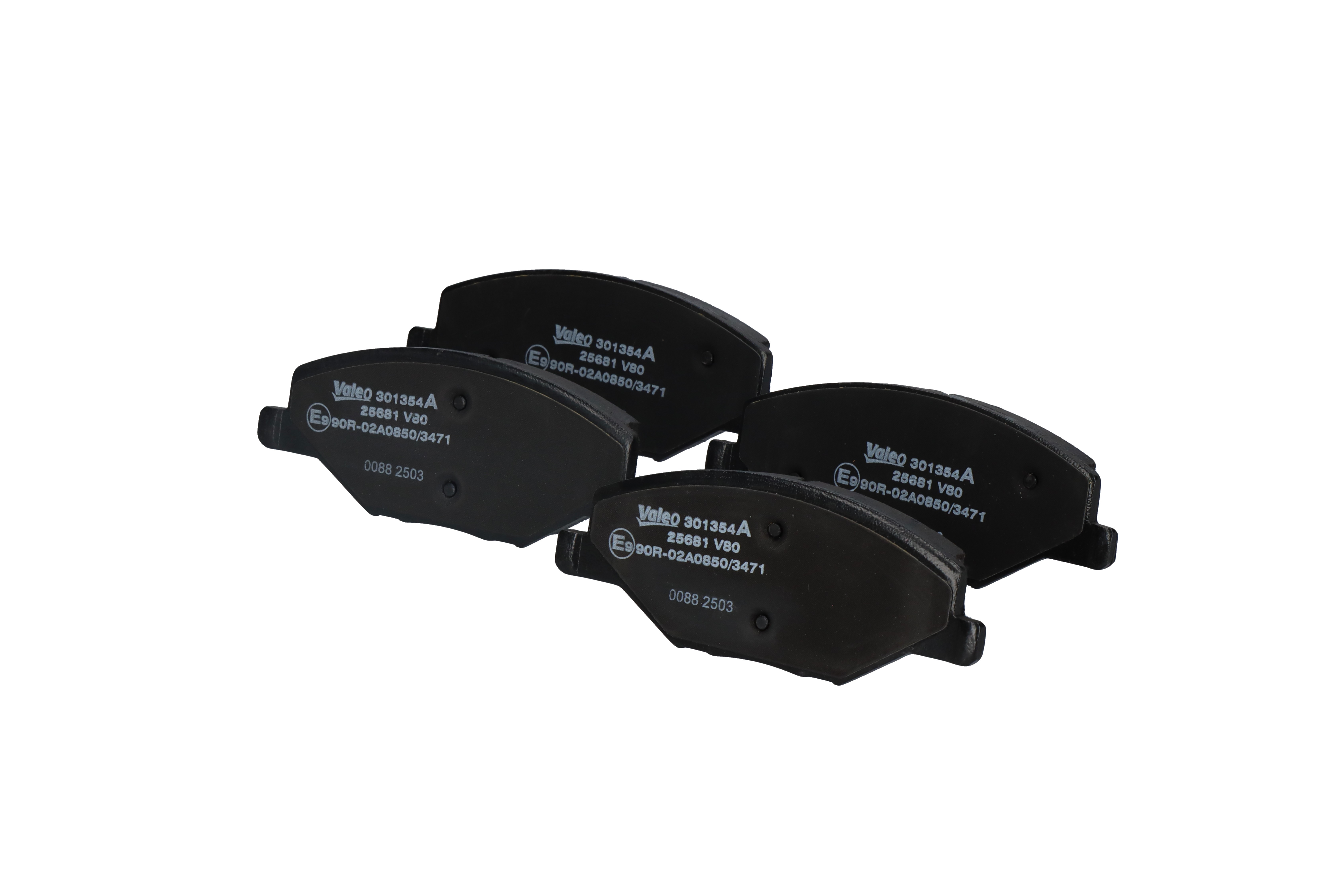 Plaquettes de frein 6RU698151 VALEO 301354A VOLKSWAGEN, AUDI, SKODA, SEAT, PORSCHE