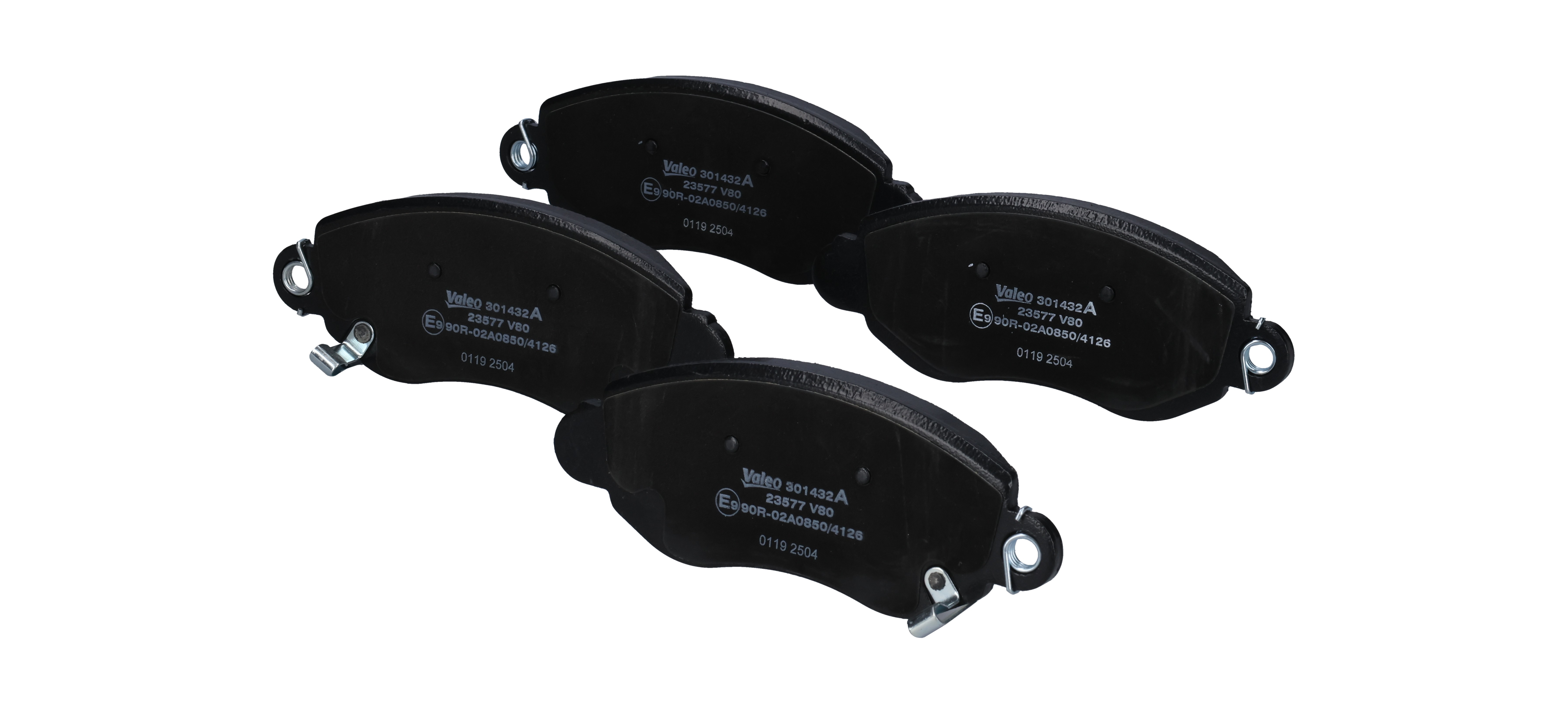 VALEO 301432A Bremsbeläge FORD TRANSIT 2.4 TDE 125 PS Diesel