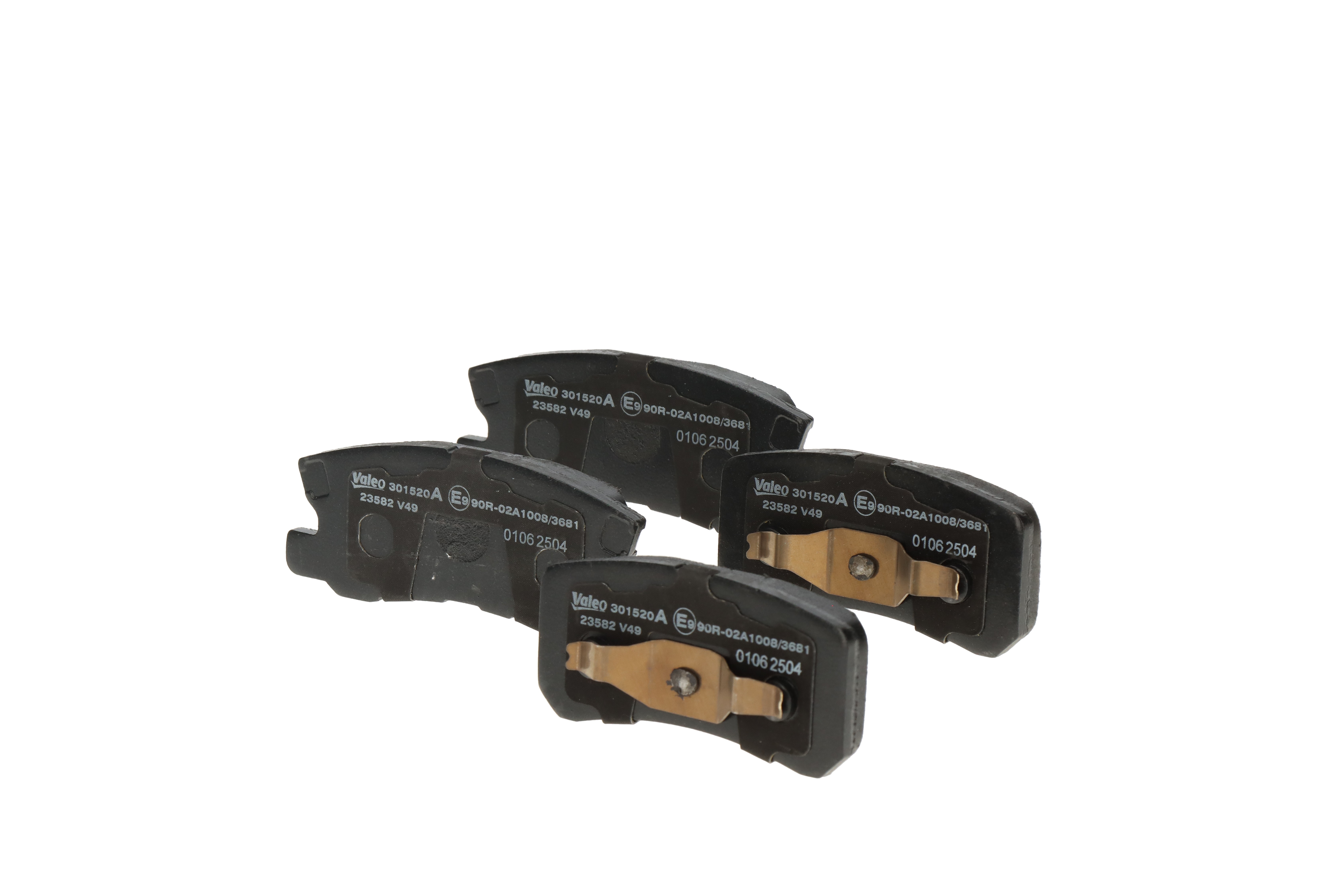 Комплект спирачно феродо, дискови спирачки 68028 671AA VALEO 301520A PEUGEOT, CITROЁN, MITSUBISHI, JEEP, CHEVROLET