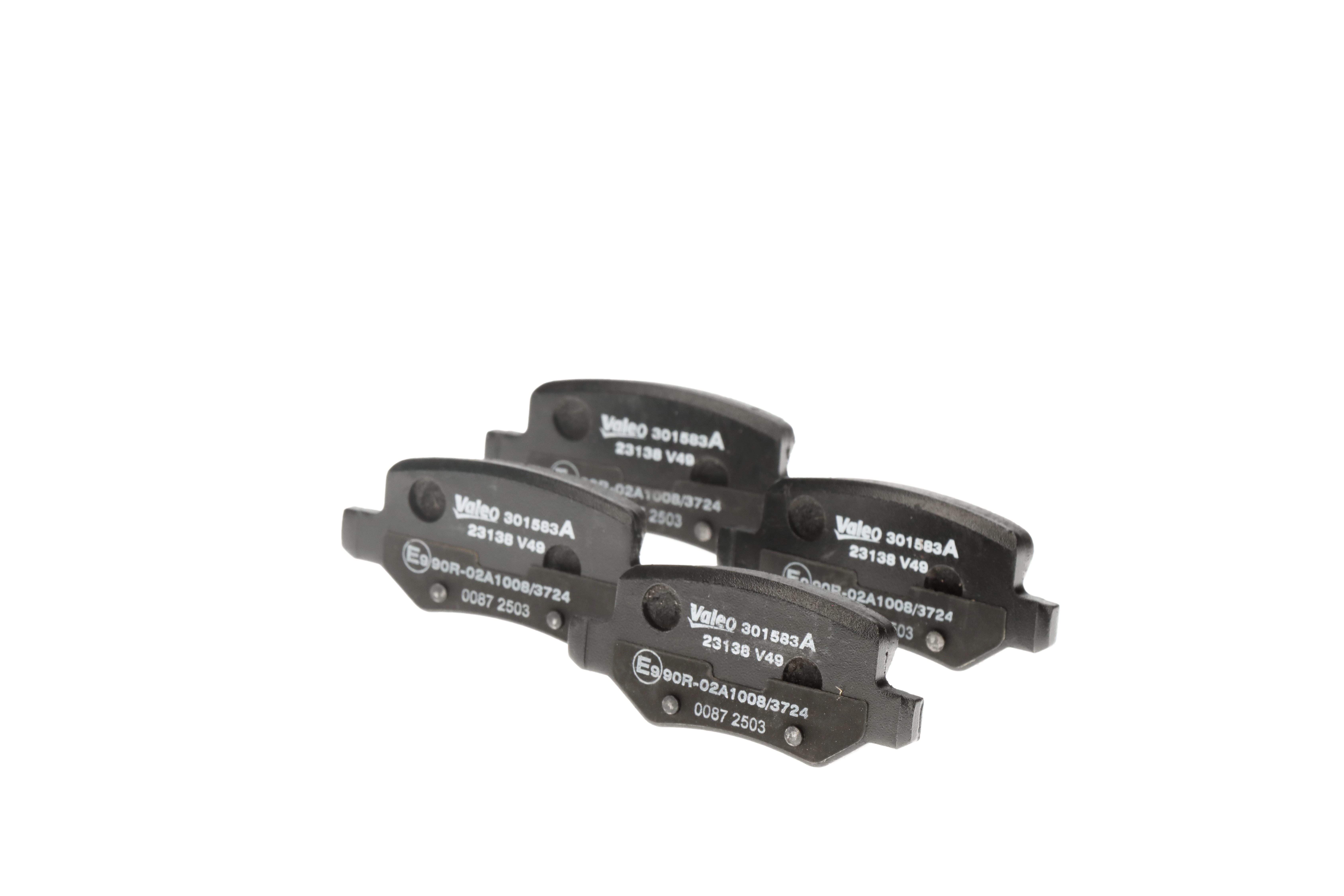Комплект спирачно феродо, дискови спирачки 169 420 1420 VALEO 301583A MERCEDES-BENZ, SMART