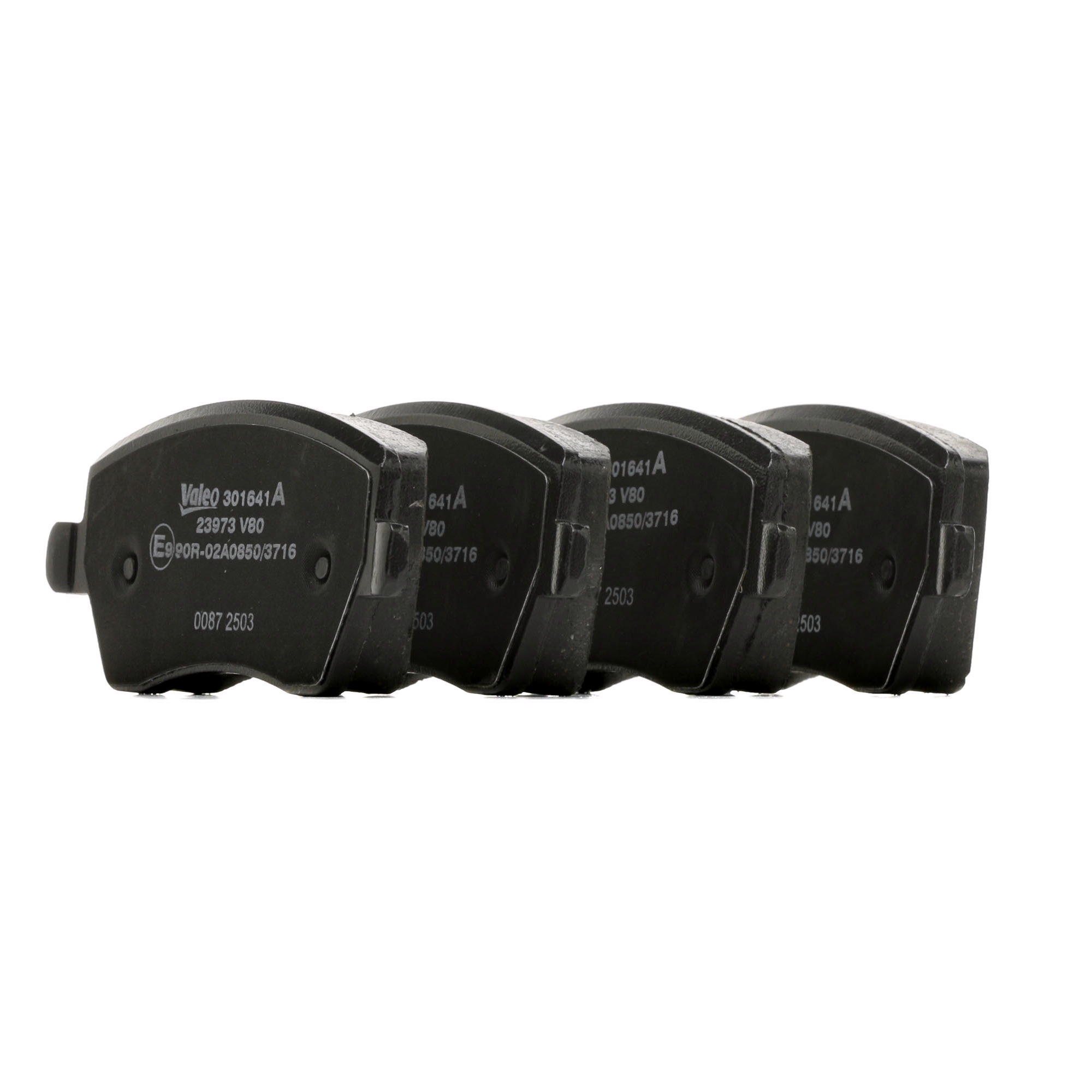 Комплект спирачно феродо, дискови спирачки D1060-AX61A- VALEO 301641A OPEL, RENAULT, NISSAN, SUZUKI, INFINITI