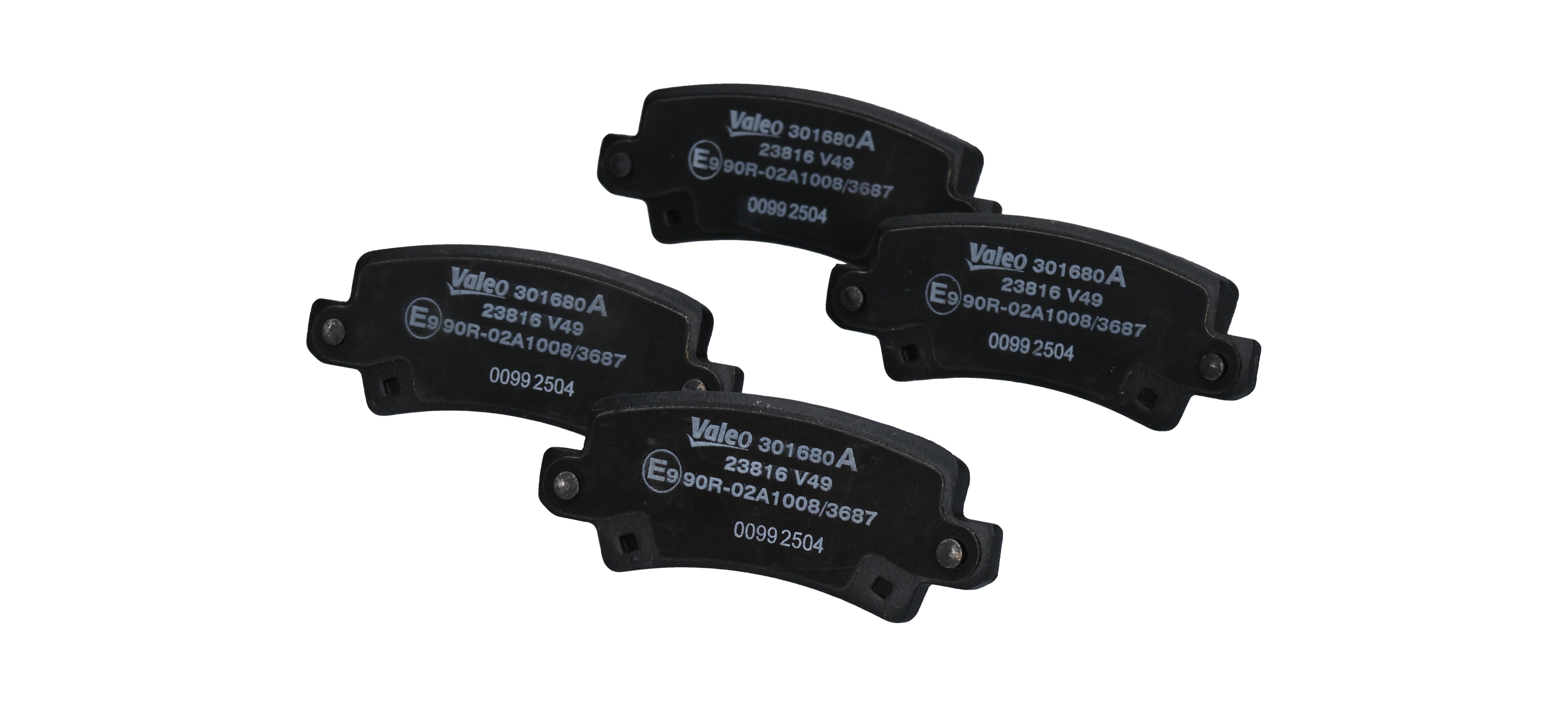 Bremsbeläge 301680A VALEO 446602020 TOYOTA, LEXUS