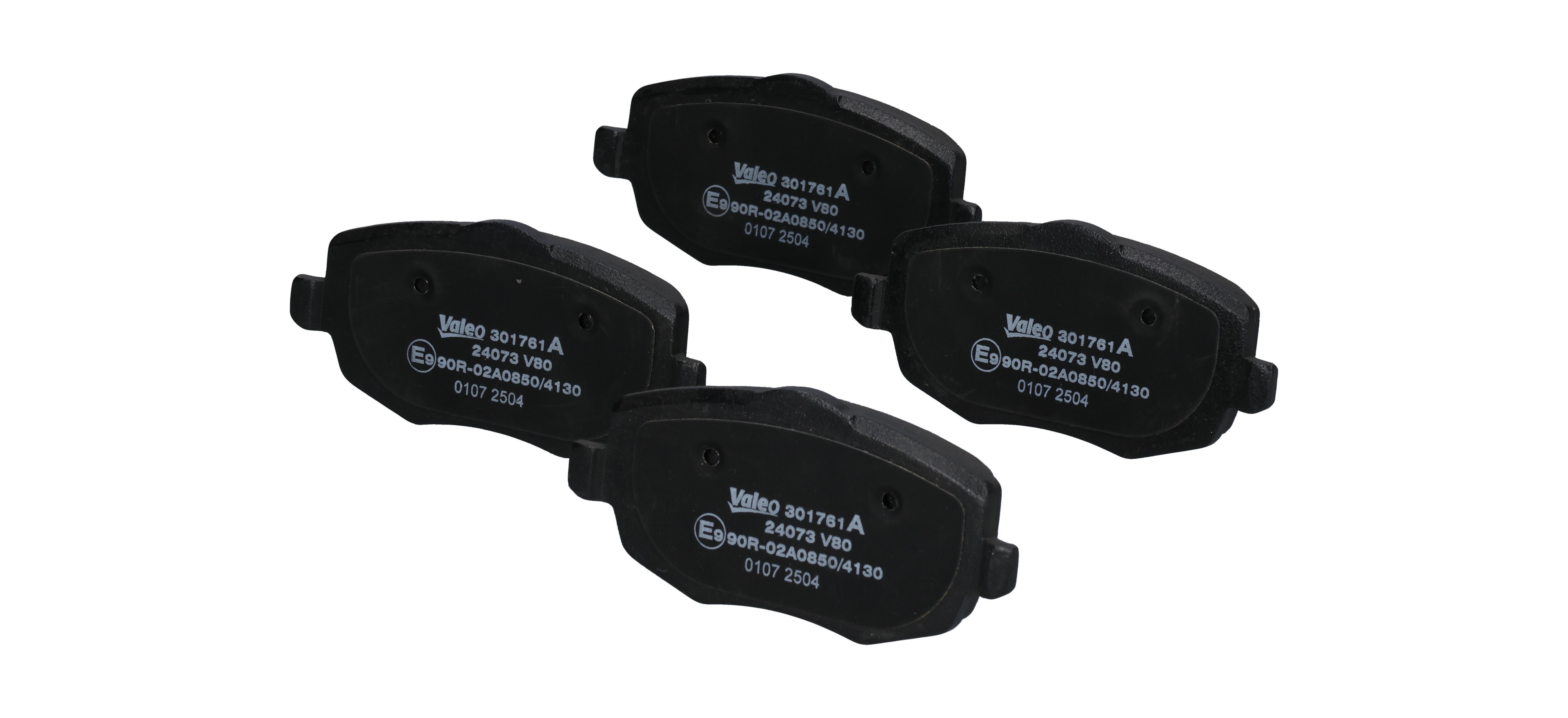 Комплект спирачно феродо, дискови спирачки 7 175 299 1 VALEO 301761A FIAT, JEEP, ALFA ROMEO, CHRYSLER, LANCIA