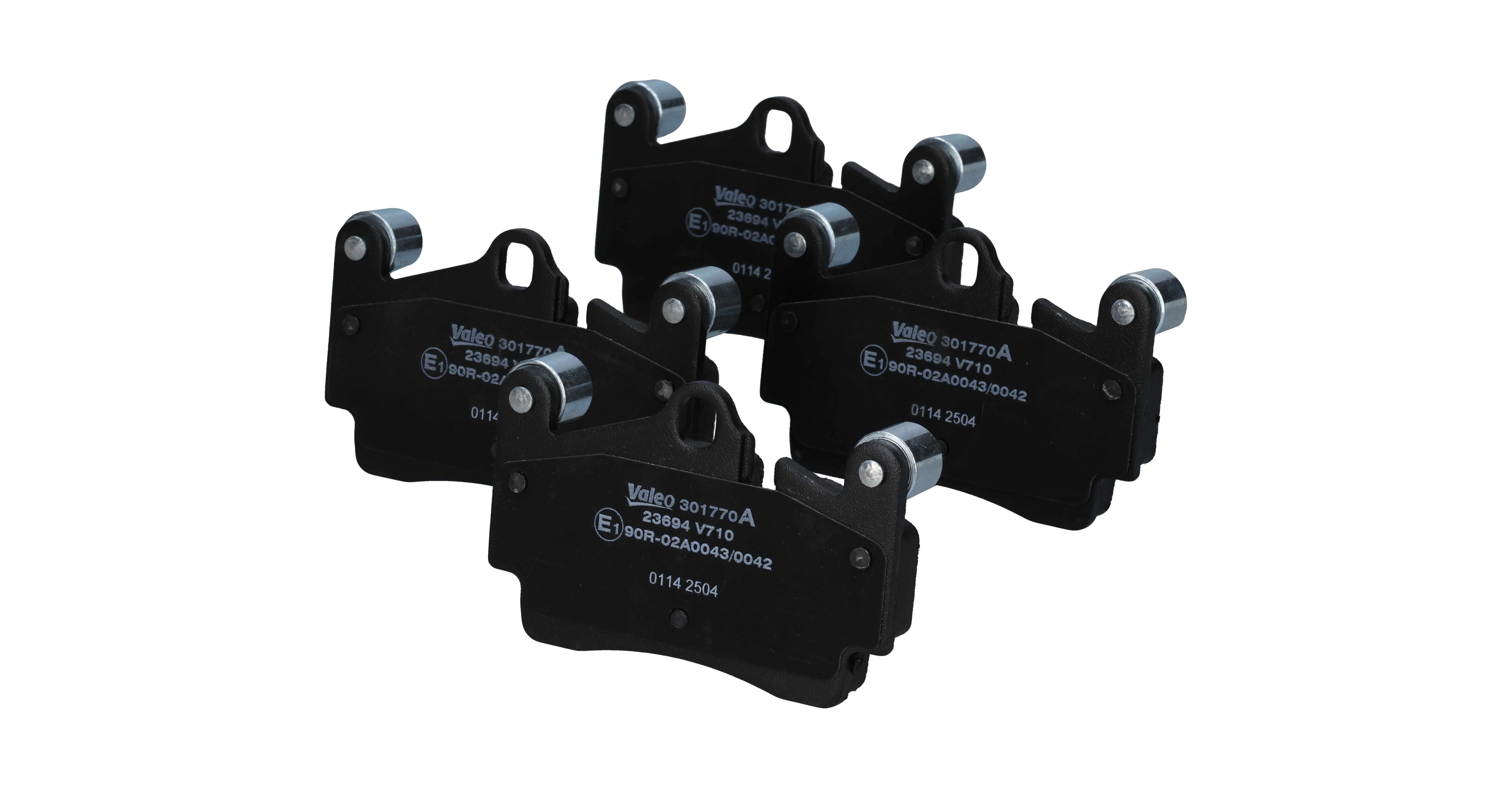 Remblokken 7L5.698.451 VALEO 301770A VOLKSWAGEN, AUDI, PEUGEOT, CITROЁN, SKODA