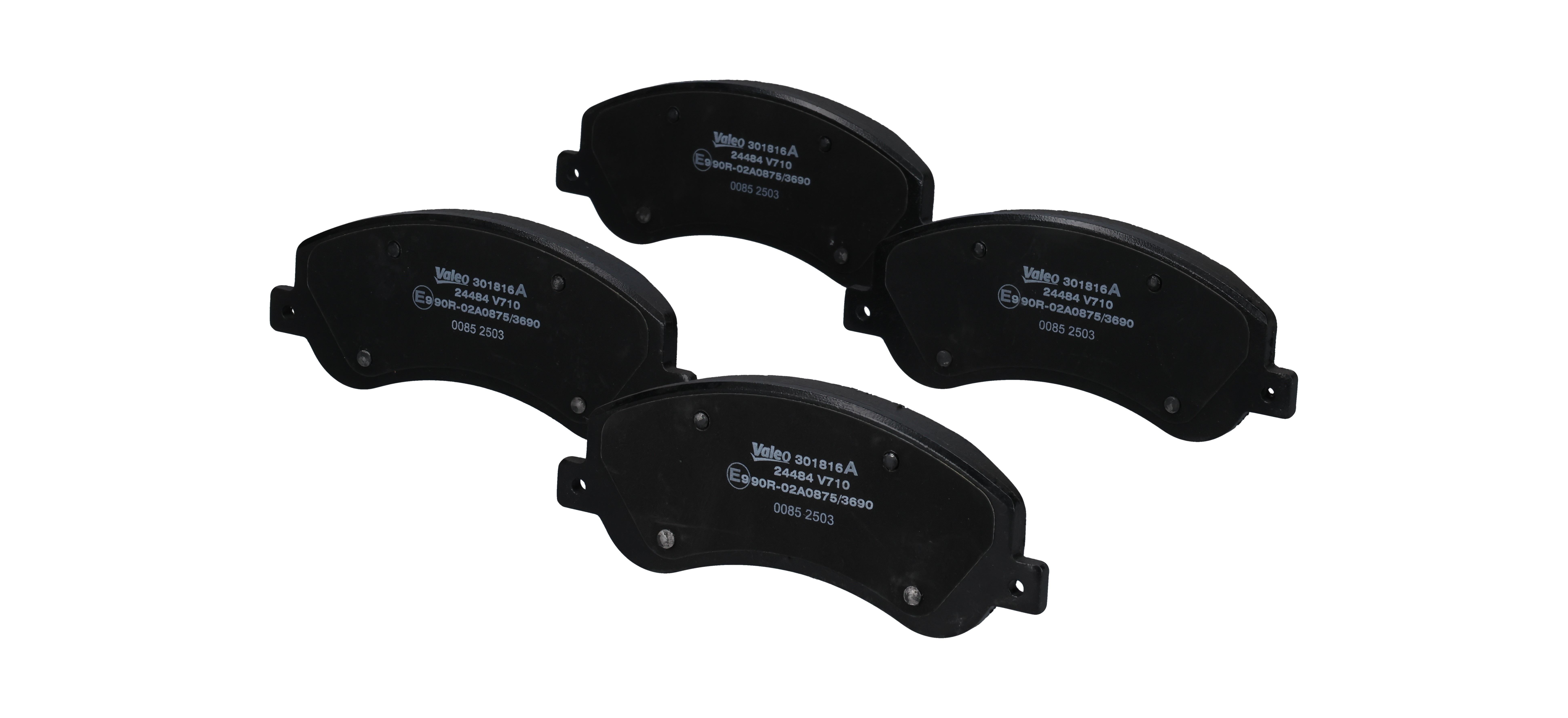 Plaquettes de frein 1371 402 VALEO 301816A VOLKSWAGEN, FORD, FORD USA, VAUXHALL