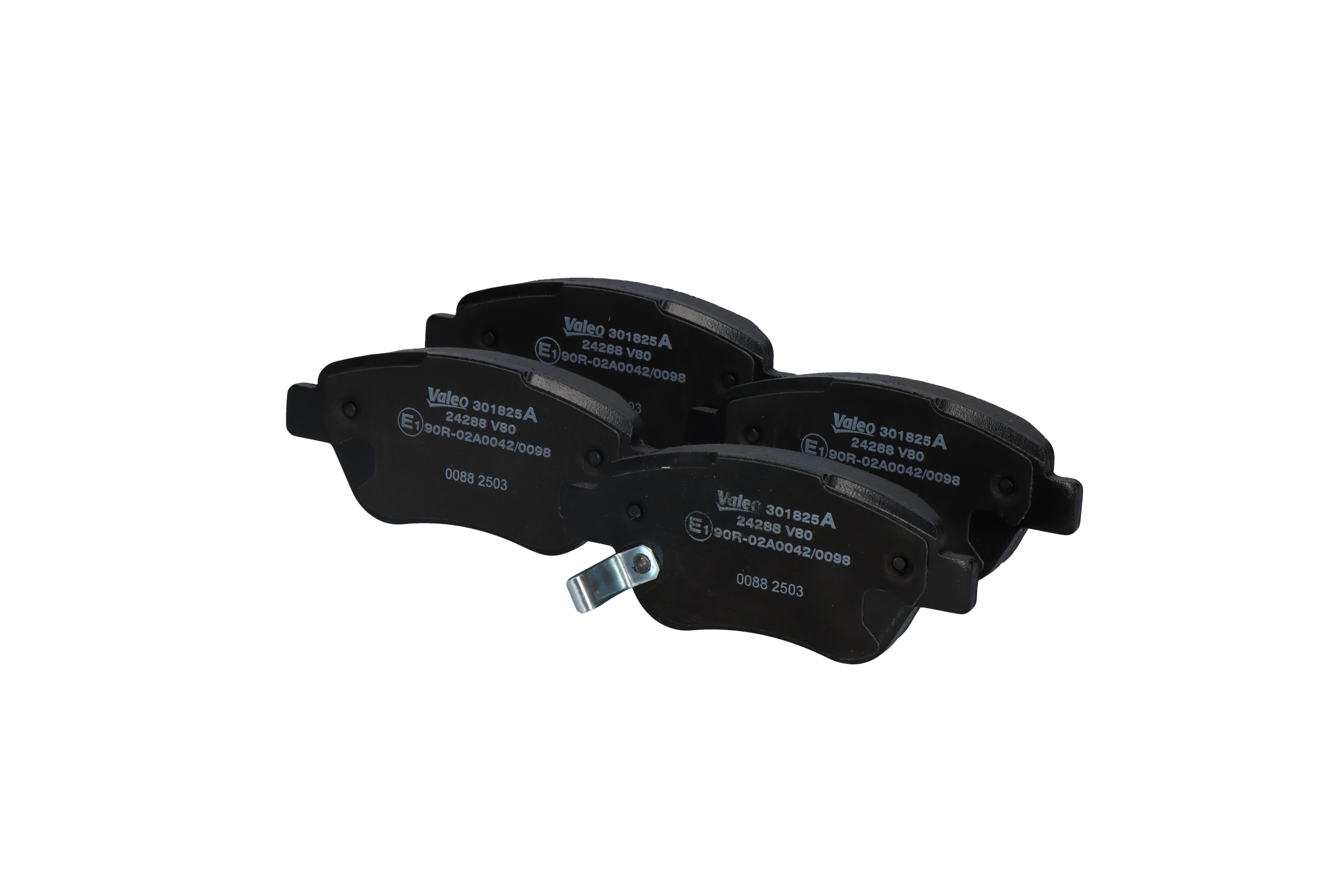 Bremsbeläge 301825A VALEO 93169254 OPEL, FIAT, HONDA, CHEVROLET, SAAB