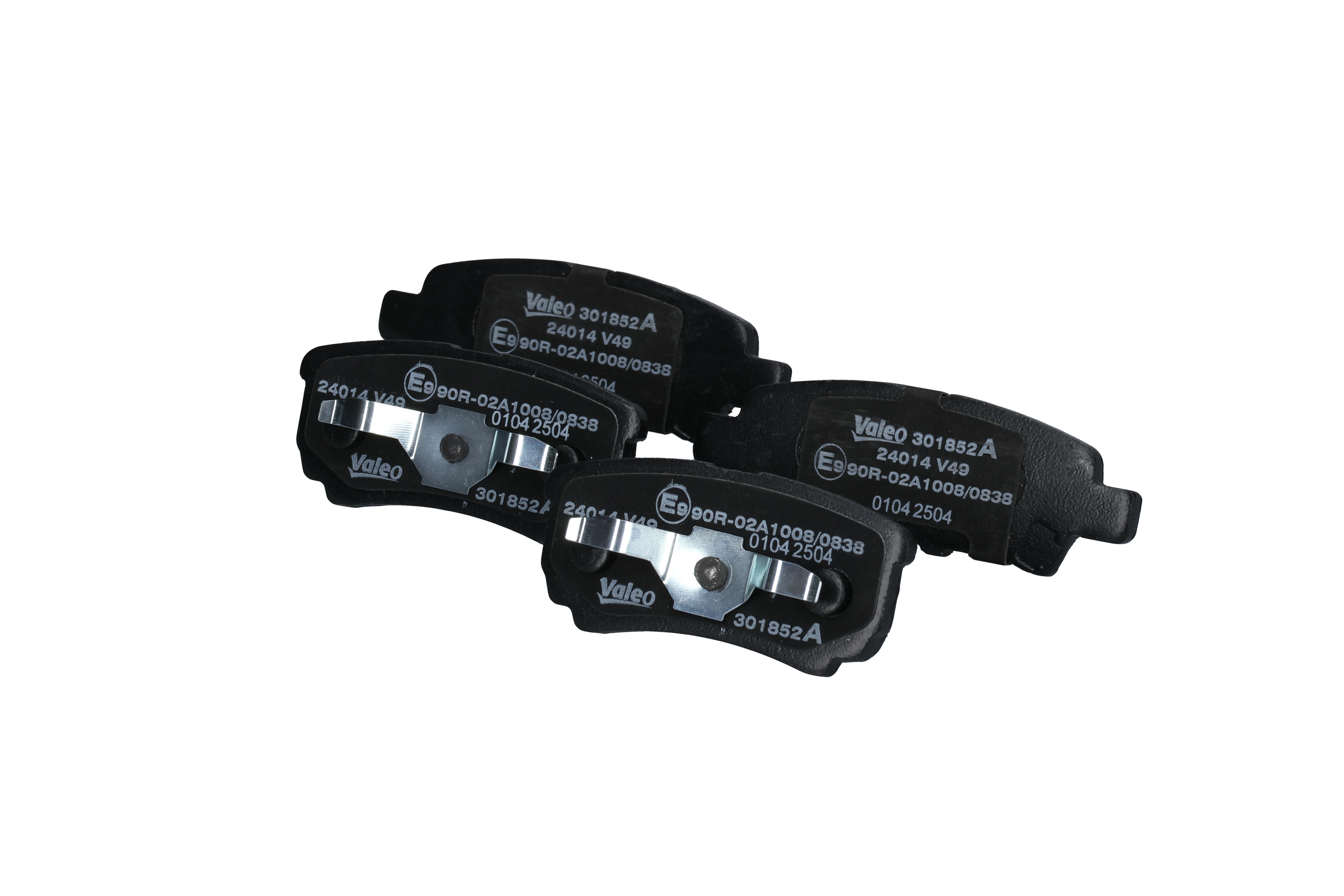 VALEO 301852A Plaquettes de frein Mitsubishi Lancer 7 1.6 98 CV Essence 2004