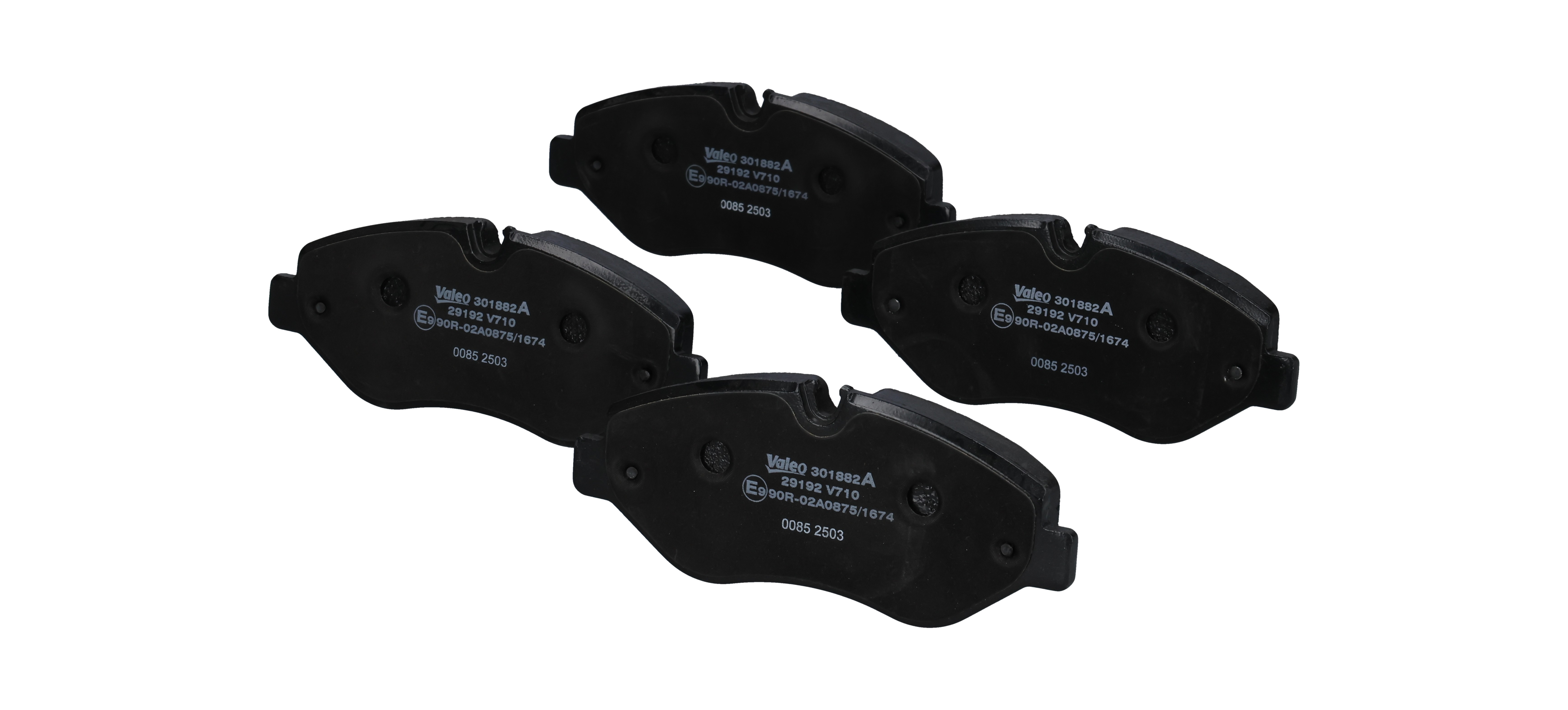 Plaquettes de frein 910 420 7600 VALEO 301882A MERCEDES-BENZ