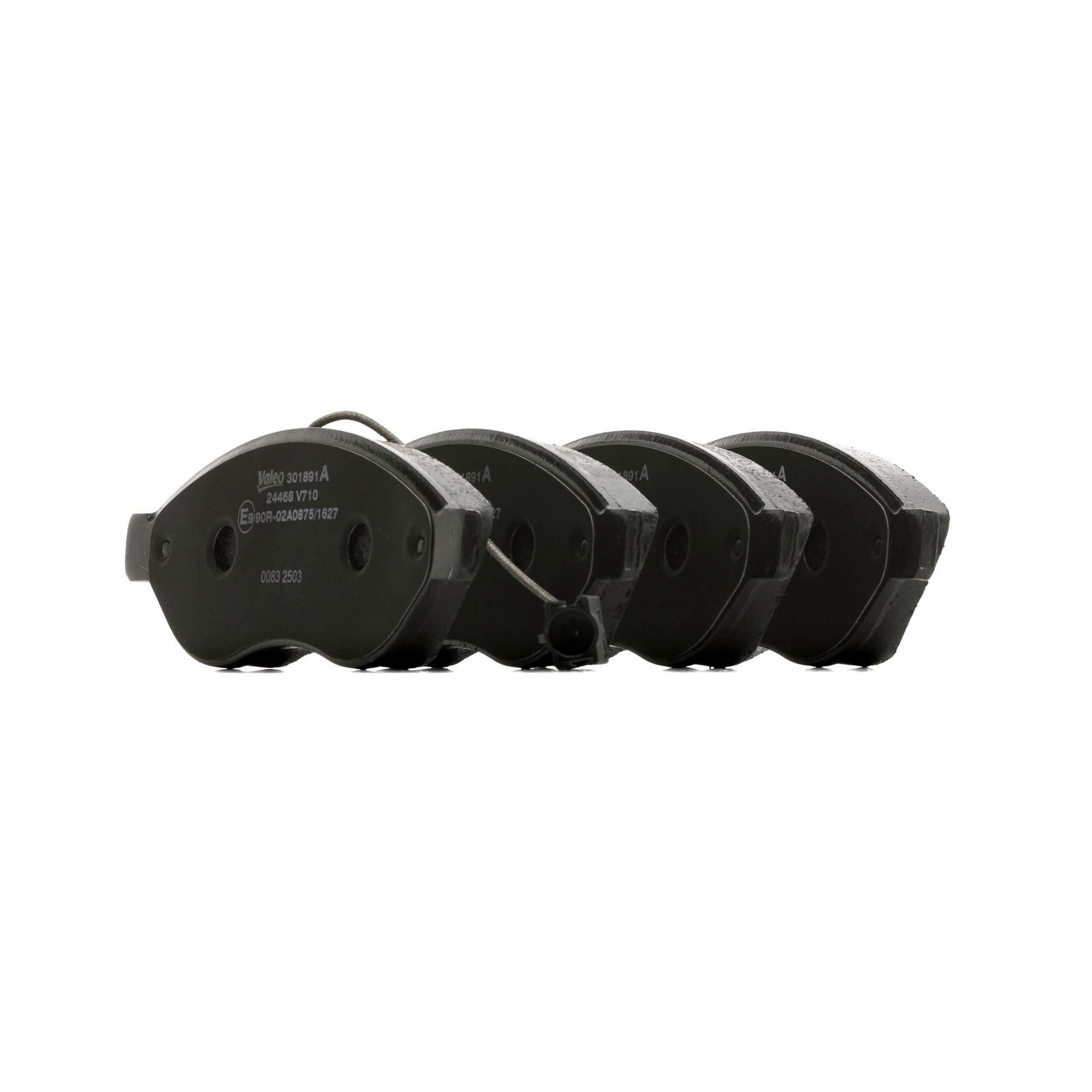 Jarrupalat, levyjarru 301891A VALEO 77366017 PEUGEOT, FIAT, CITROЁN, CHRYSLER, ALFA ROMEO