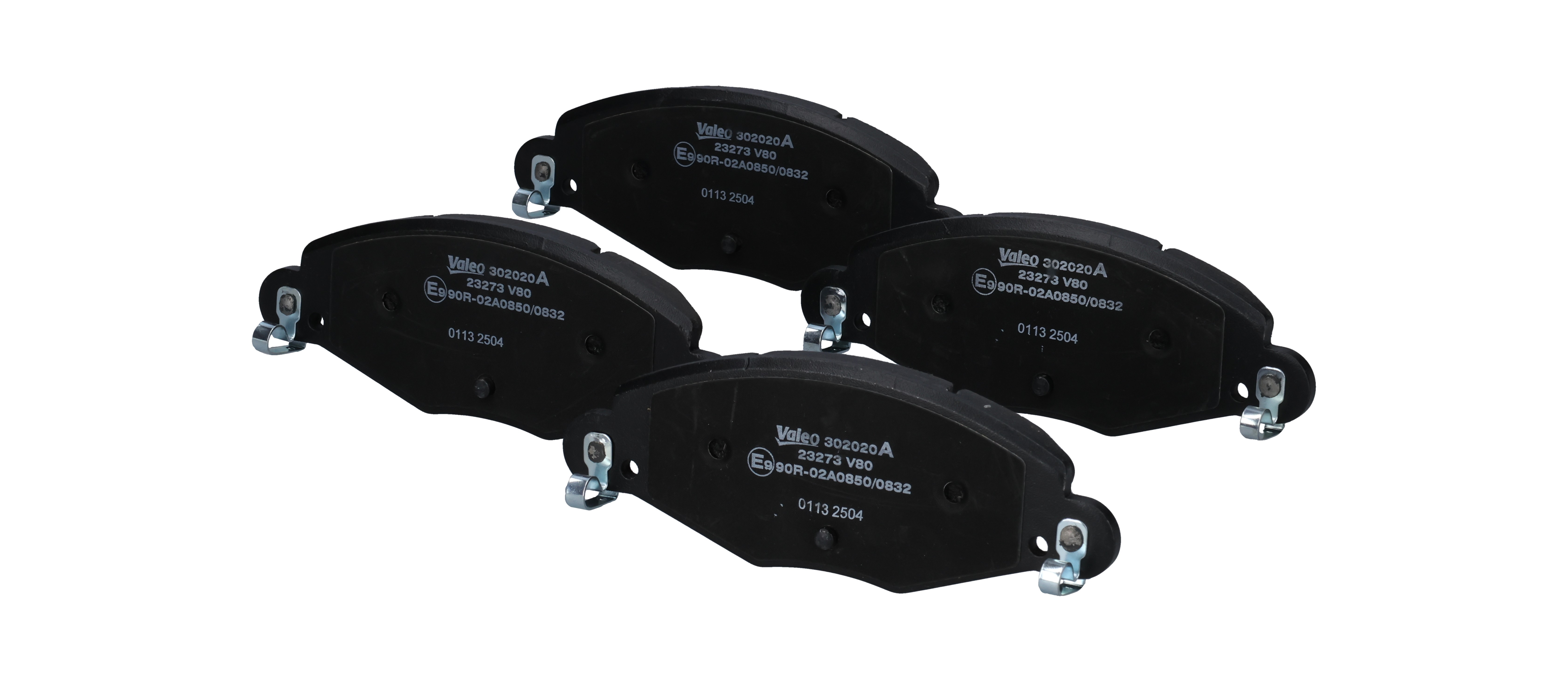 Plaquettes de frein E 172 230 VALEO 302020A VOLKSWAGEN, OPEL, PEUGEOT, CITROЁN