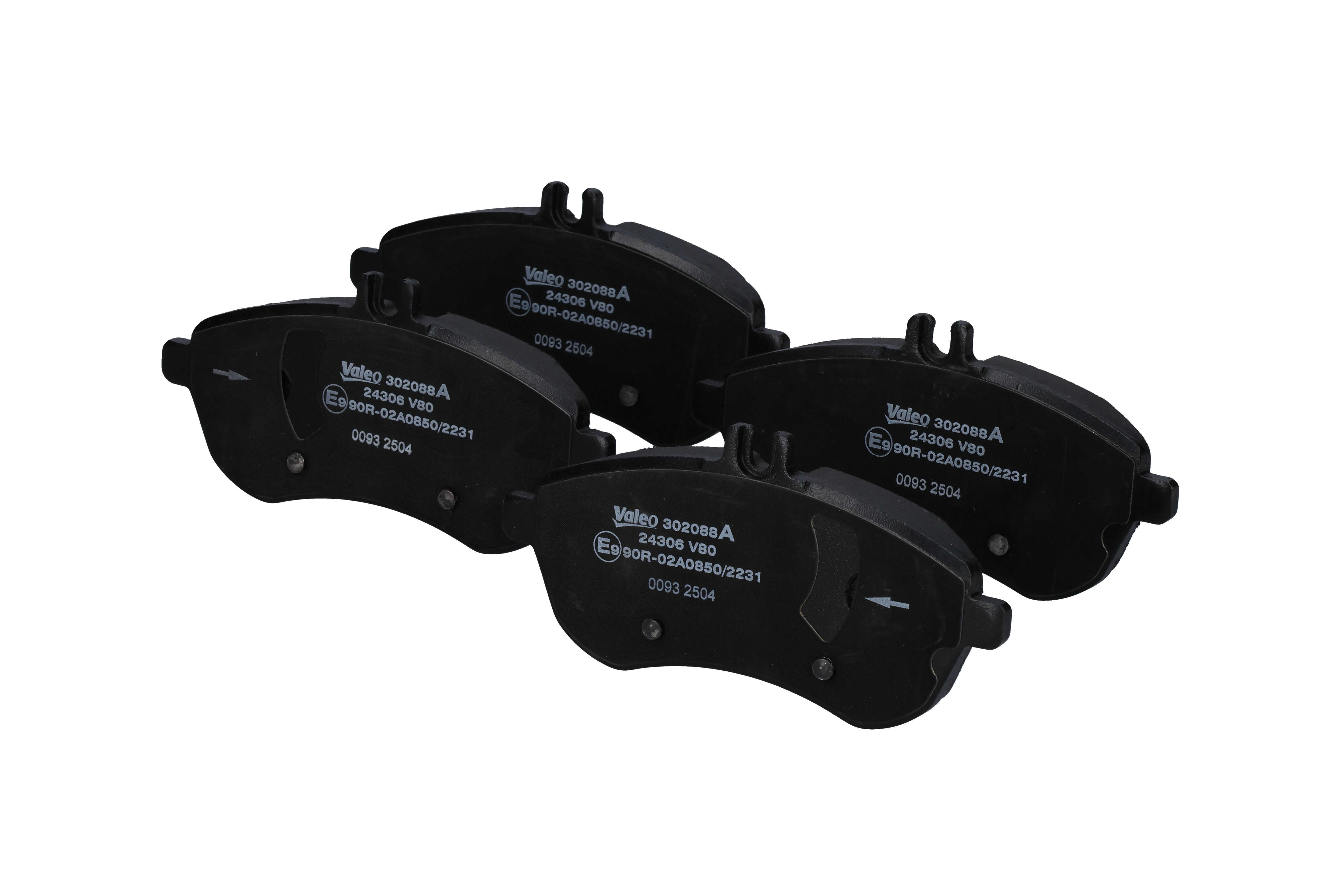 Bremsbeläge 302088A VALEO 54200920 MERCEDES-BENZ