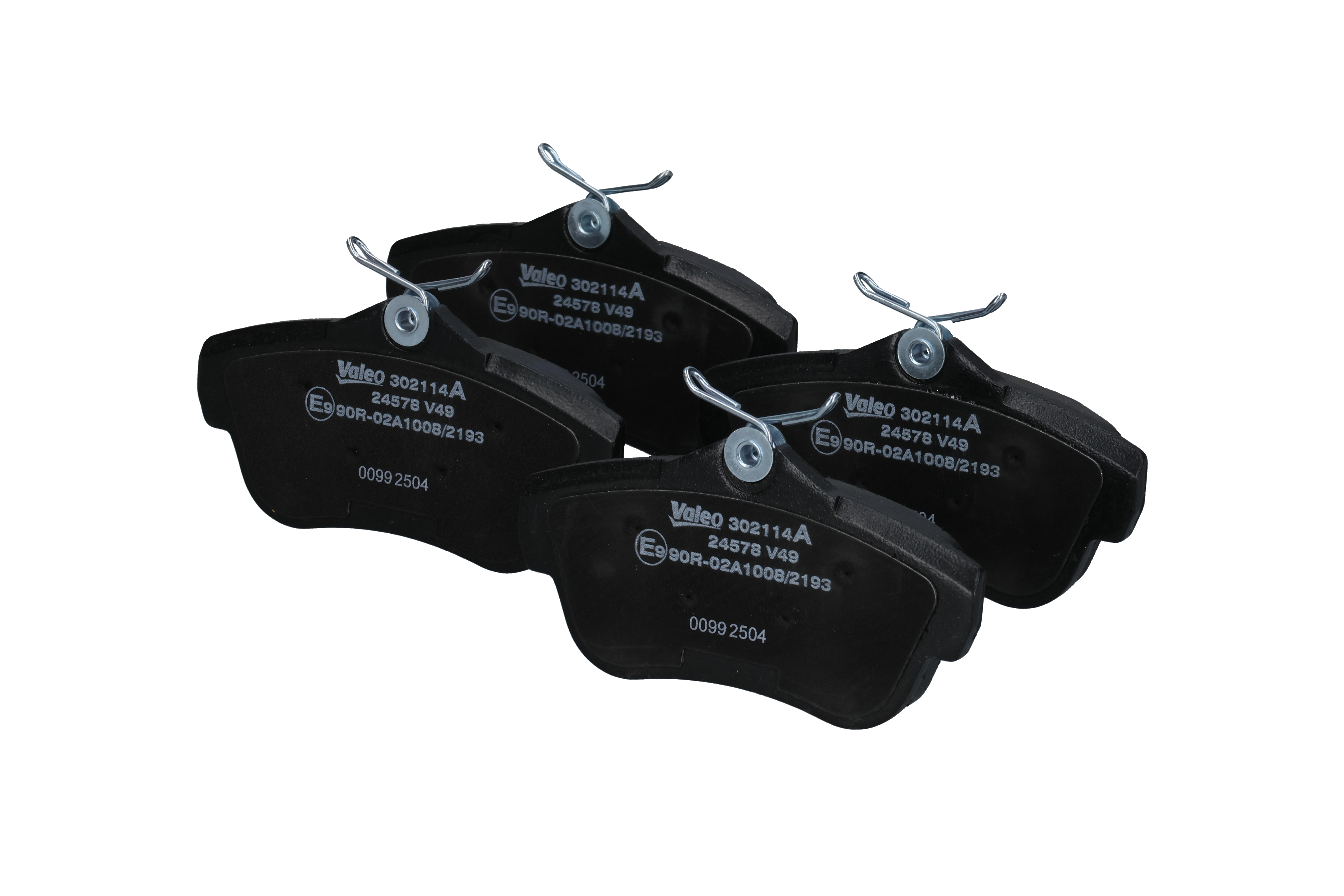 Kit pastiglie freni 4253-67 VALEO 302114A FIAT, PEUGEOT, CITROЁN, TOYOTA, DS