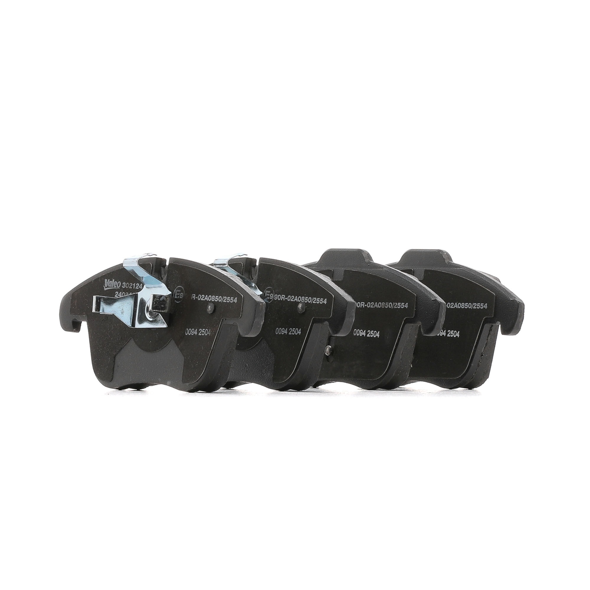 Remblokken 4254.A6 VALEO 302124A VOLKSWAGEN, PEUGEOT, CITROЁN, KIA, DS