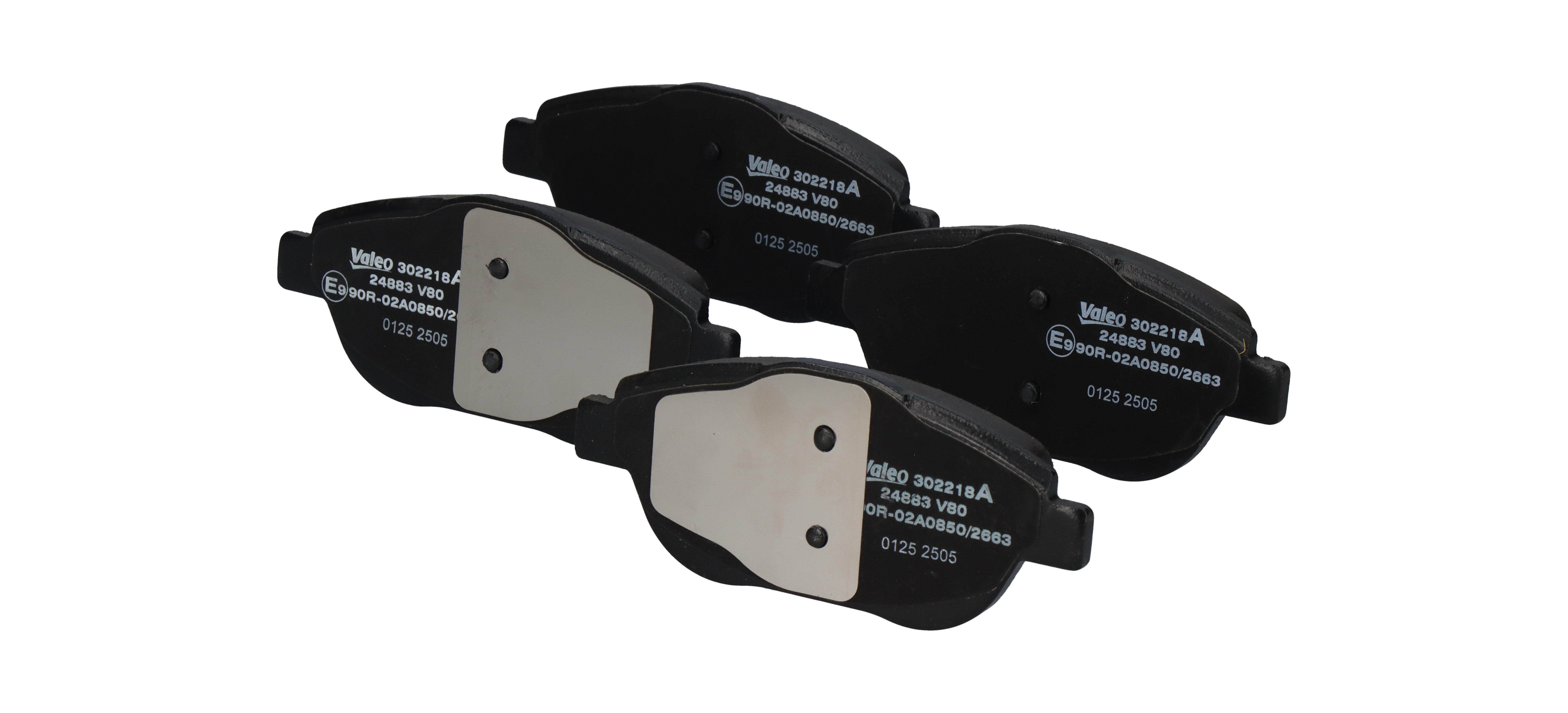 Remblokken 16 849 096 80 VALEO 302218A OPEL, PEUGEOT, CITROЁN, JEEP, DS