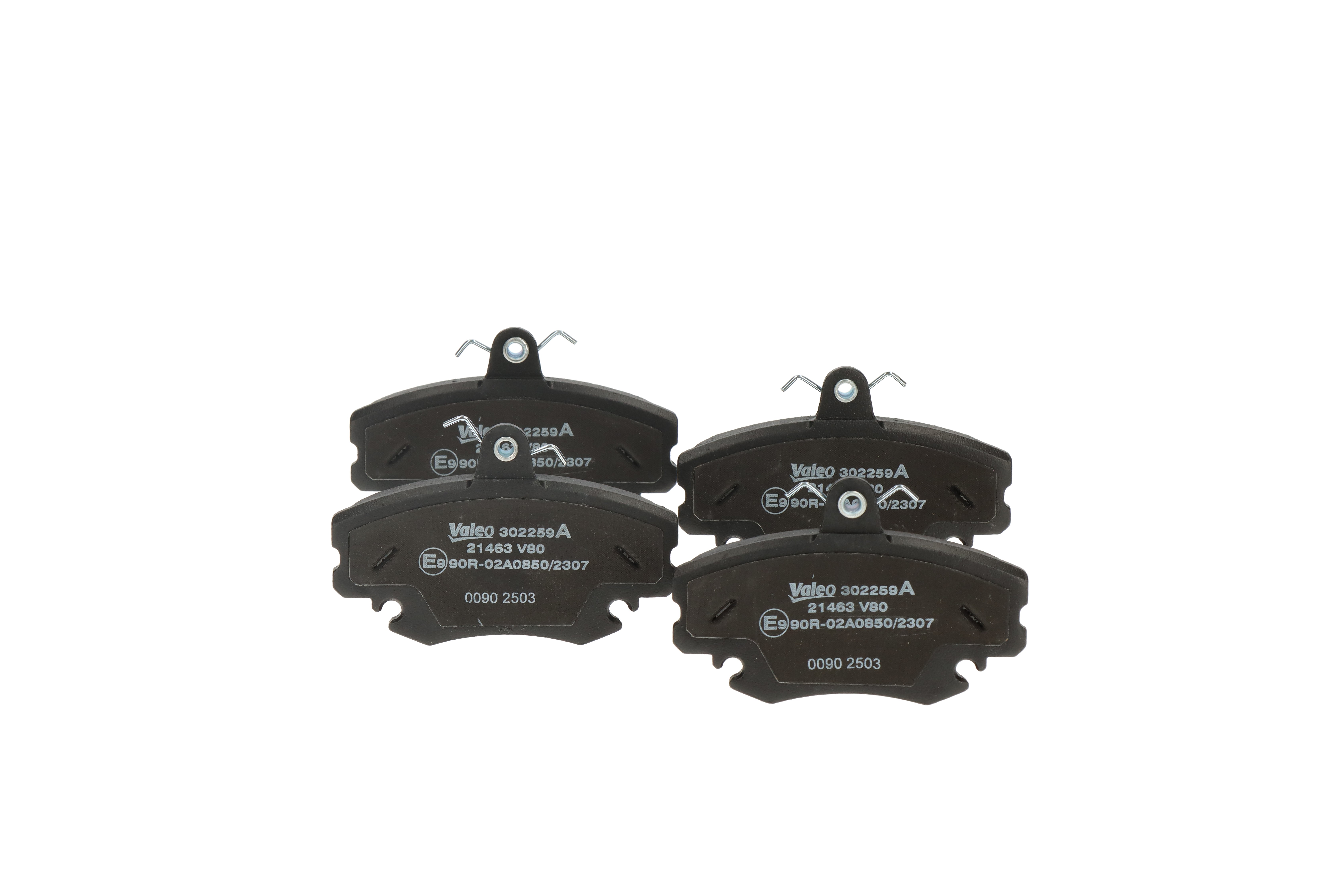 Remblokken 77-01-208-265 VALEO 302259A RENAULT, CITROЁN, NISSAN, DACIA, RENAULT TRUCKS
