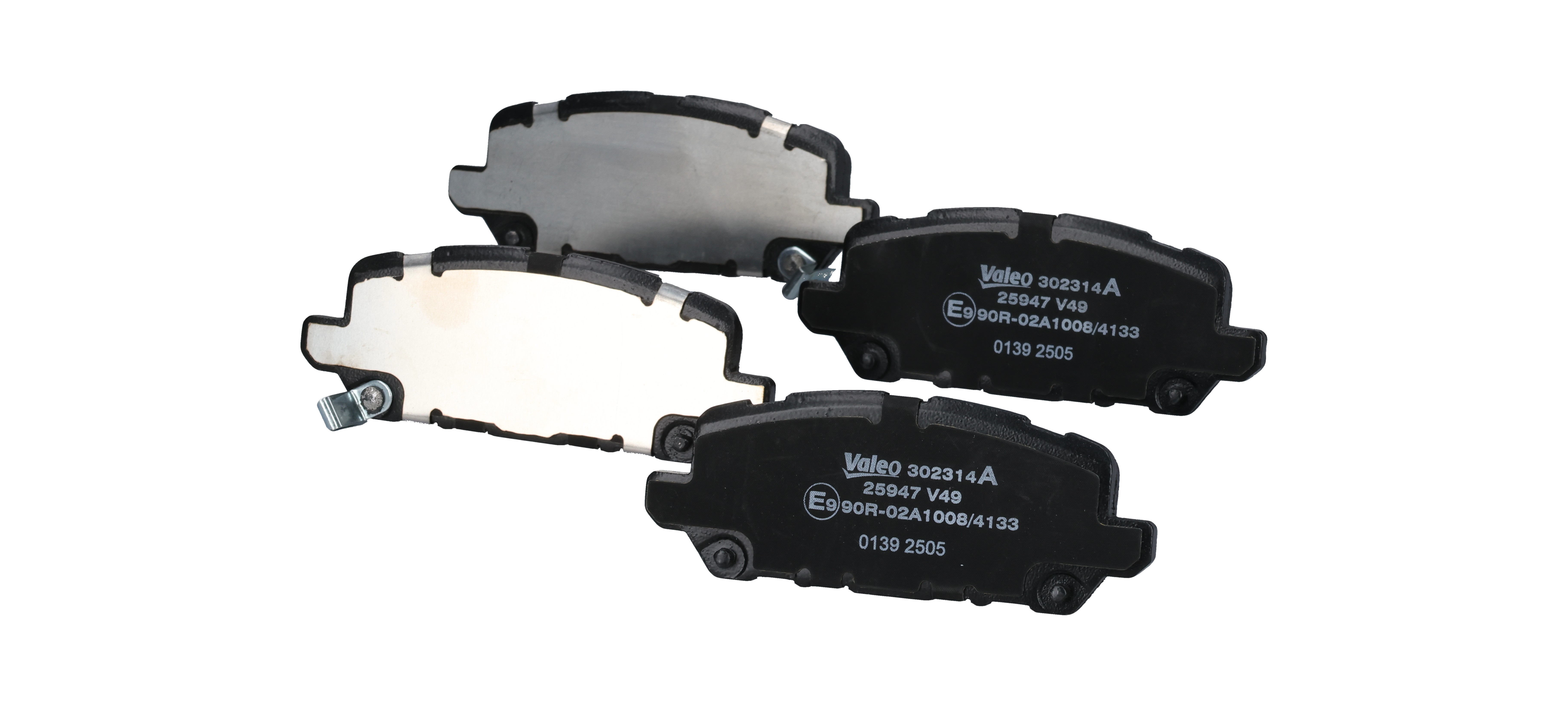 Remblokken 43022-T8M-G01 VALEO 302314A HONDA