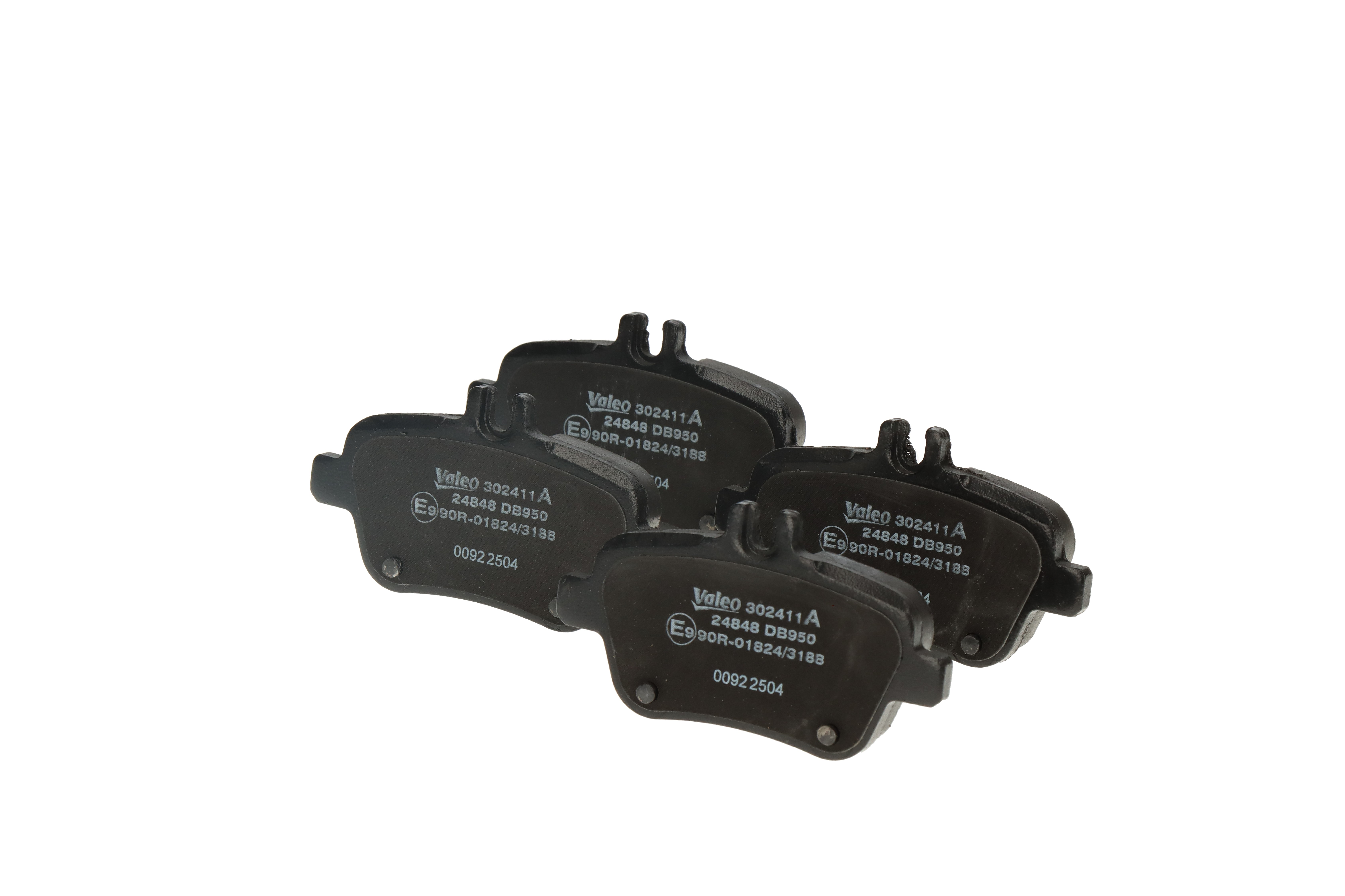 Bremsbeläge 302411A VALEO 0004200705 MERCEDES-BENZ