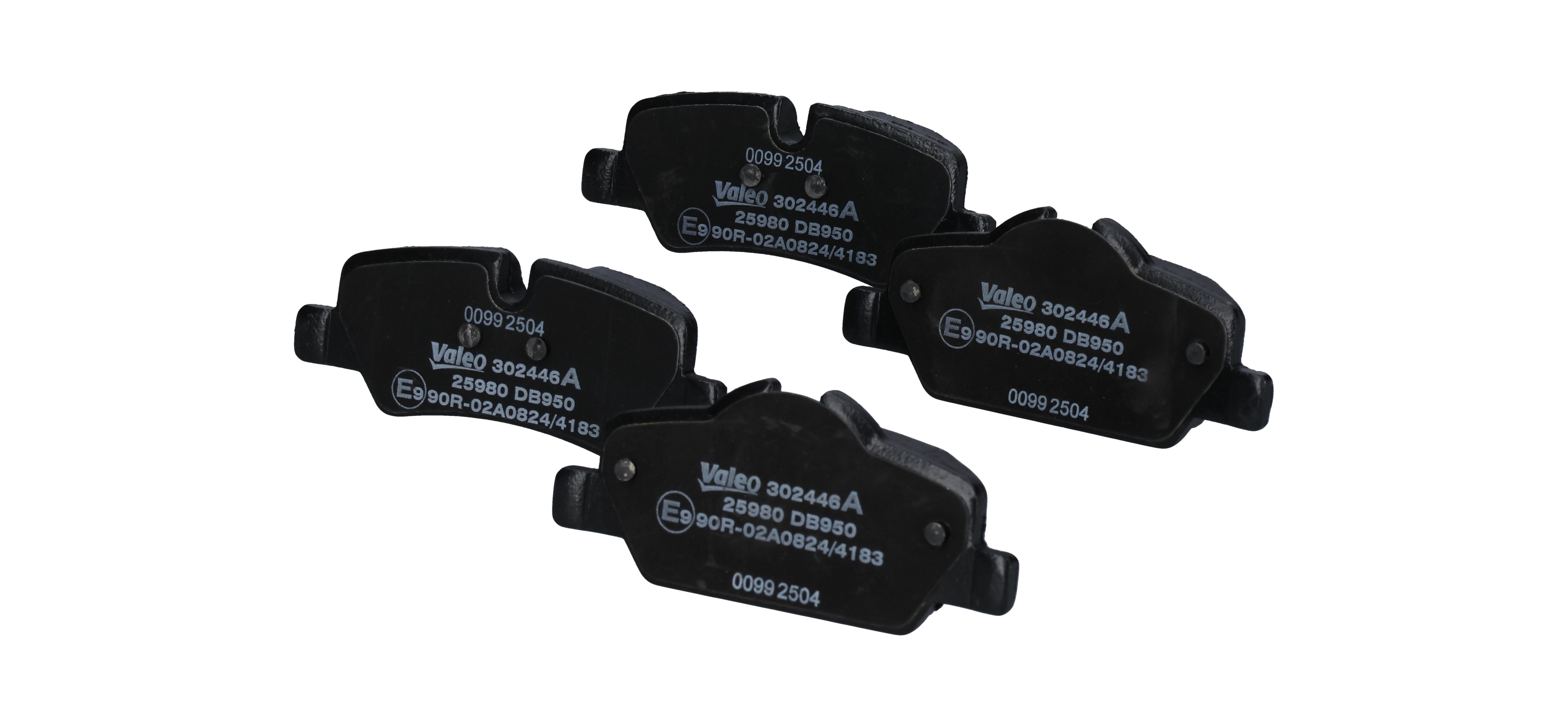 Bremsbeläge 302446A VALEO 6885529 BMW, MINI