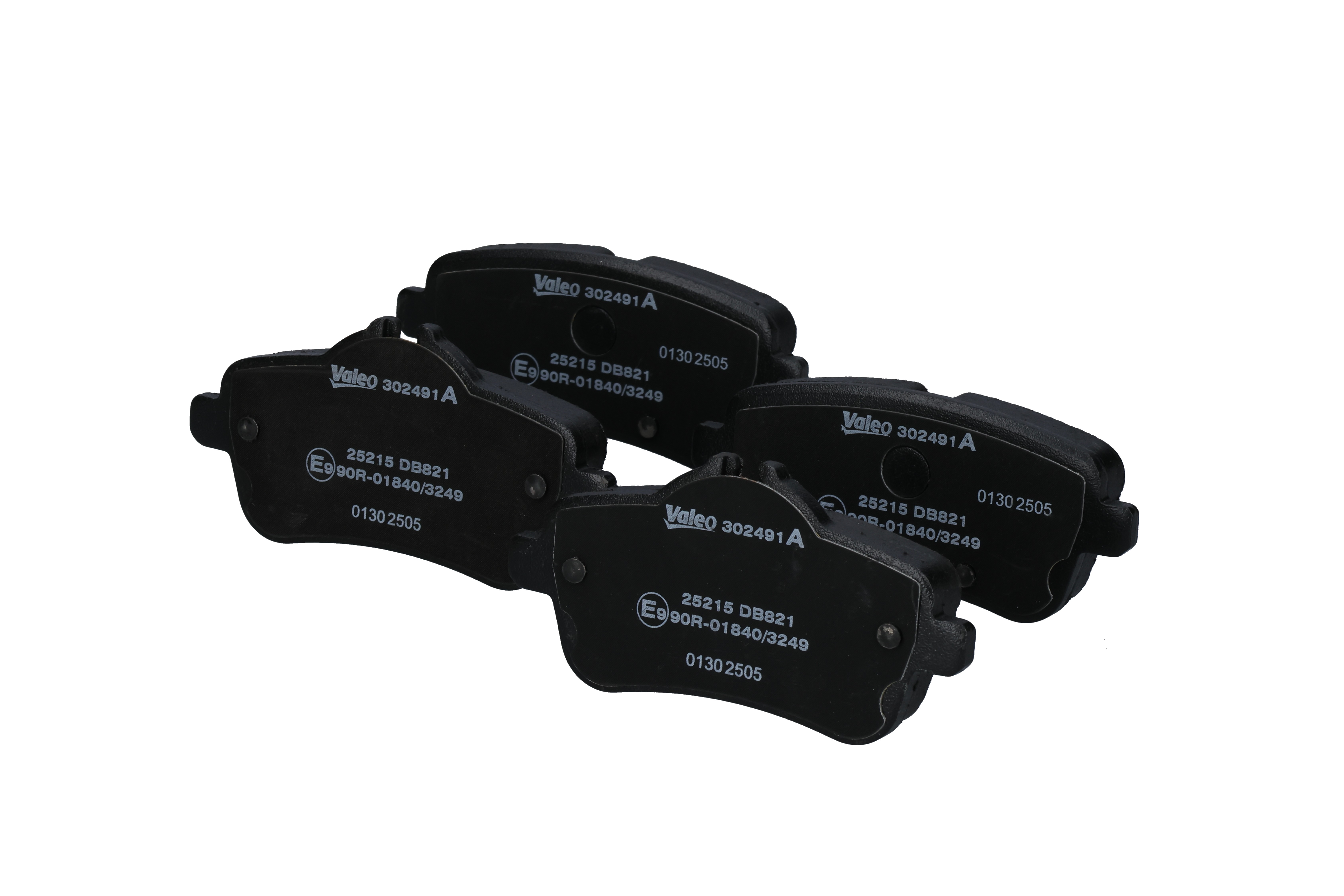 Remblokken A0074207720 VALEO 302491A MERCEDES-BENZ, SMART, BRABUS
