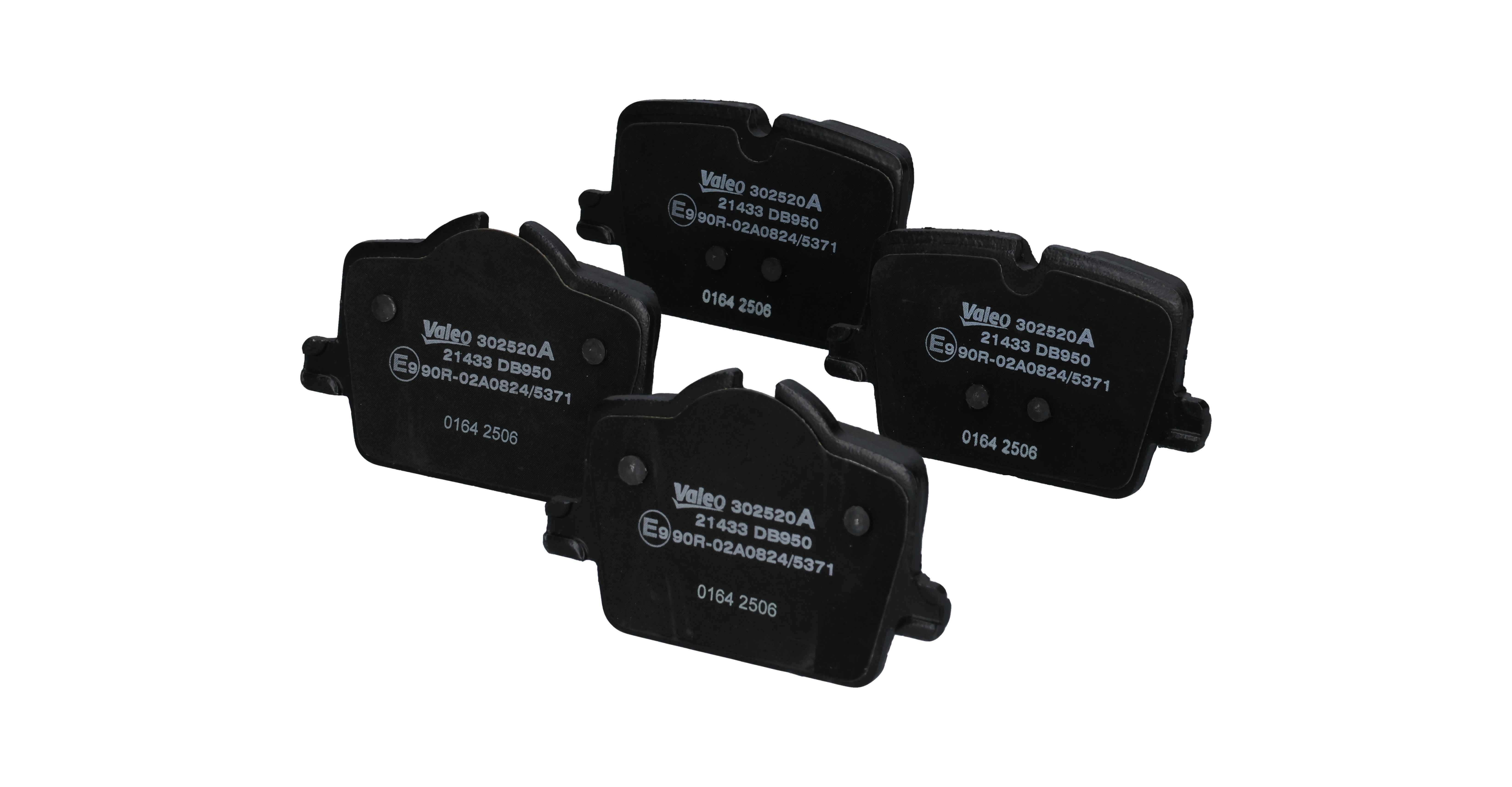 Комплект спирачно феродо, дискови спирачки 04466WAA01 VALEO 302520A BMW, TOYOTA, LEXUS