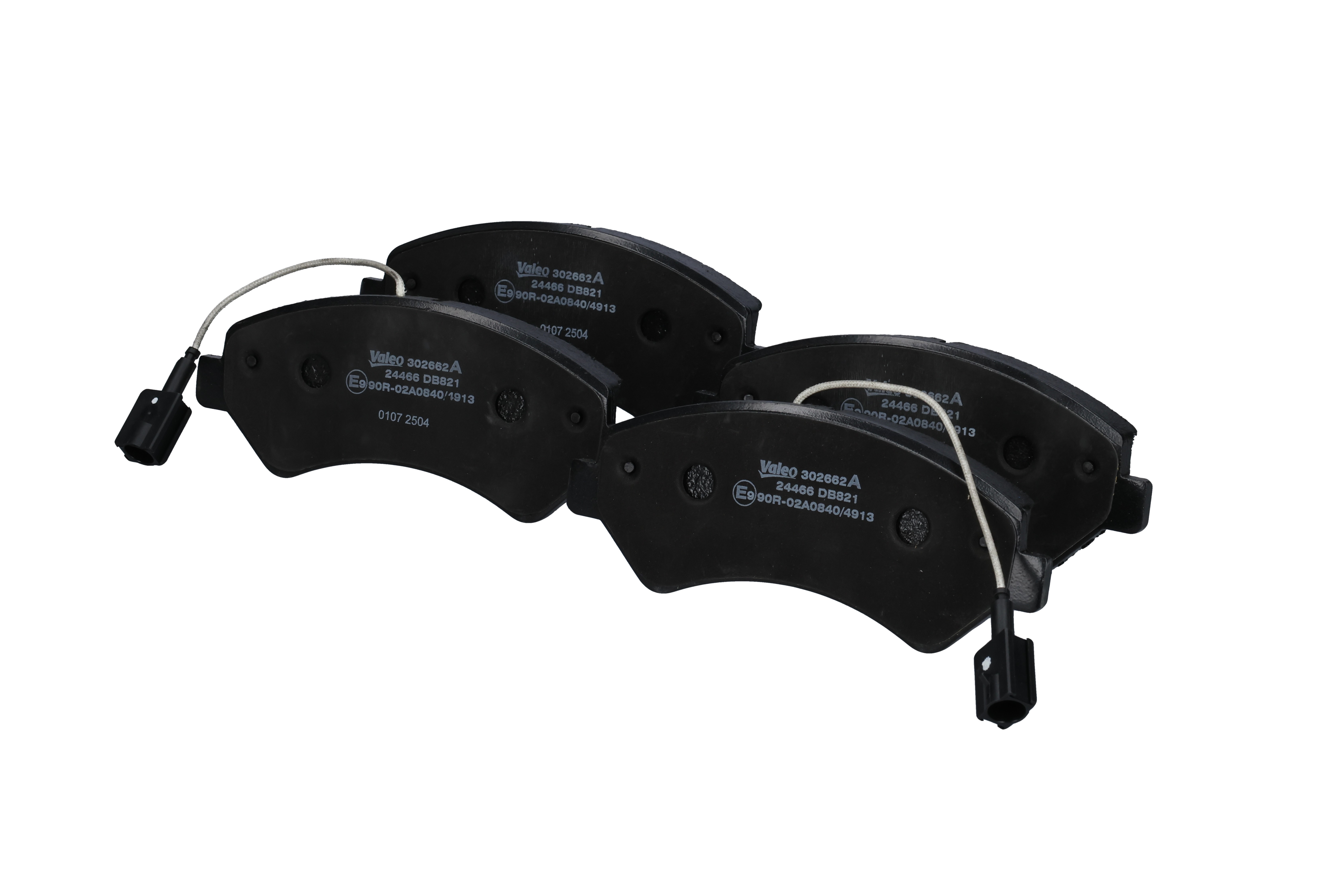 Kit pastiglie freni 77 367 093 VALEO 302662A FIAT, PEUGEOT, ALFA ROMEO, CITROЁN, LANCIA