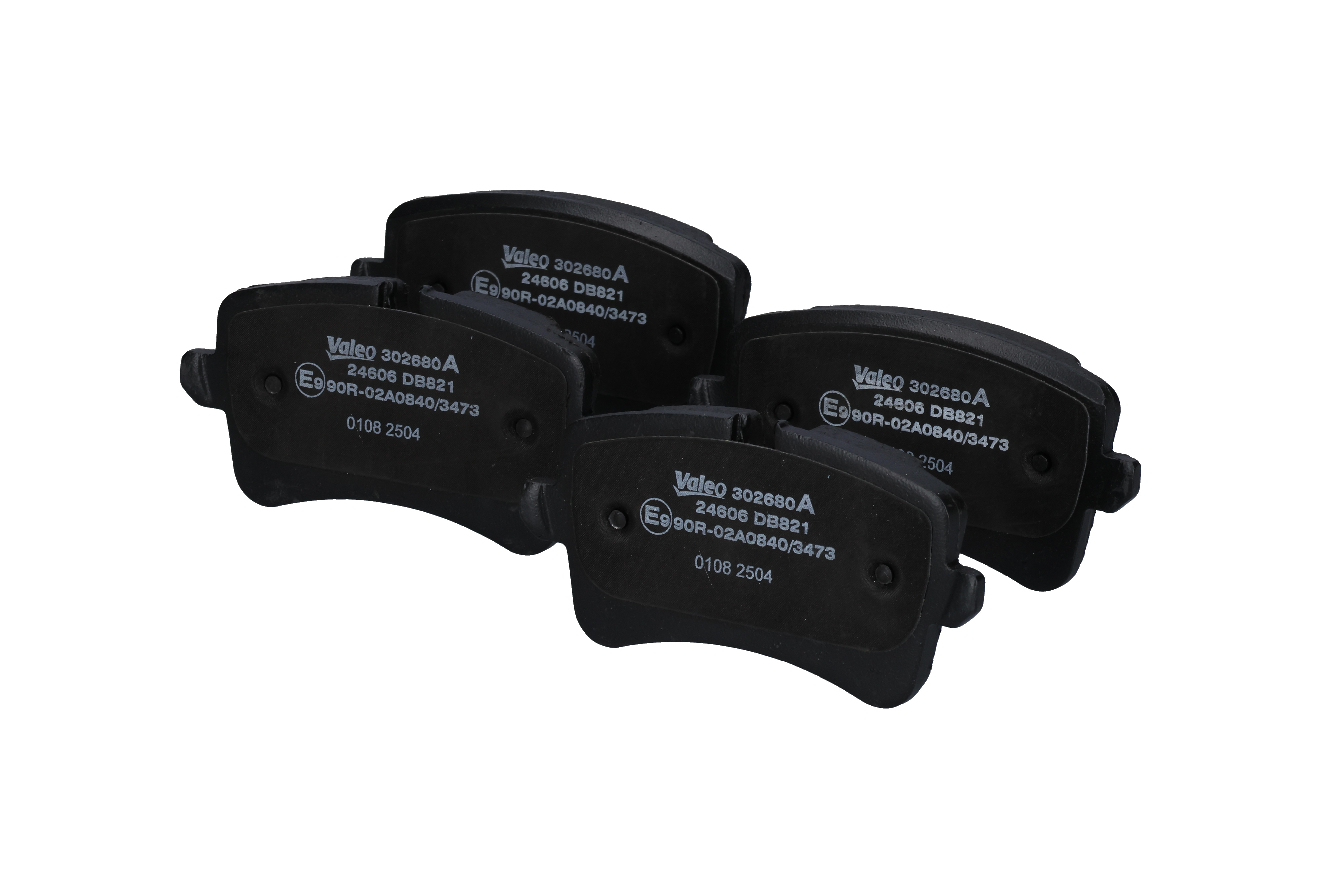 Remblokken PAB 698 451 VALEO 302680A VOLKSWAGEN, AUDI, PORSCHE