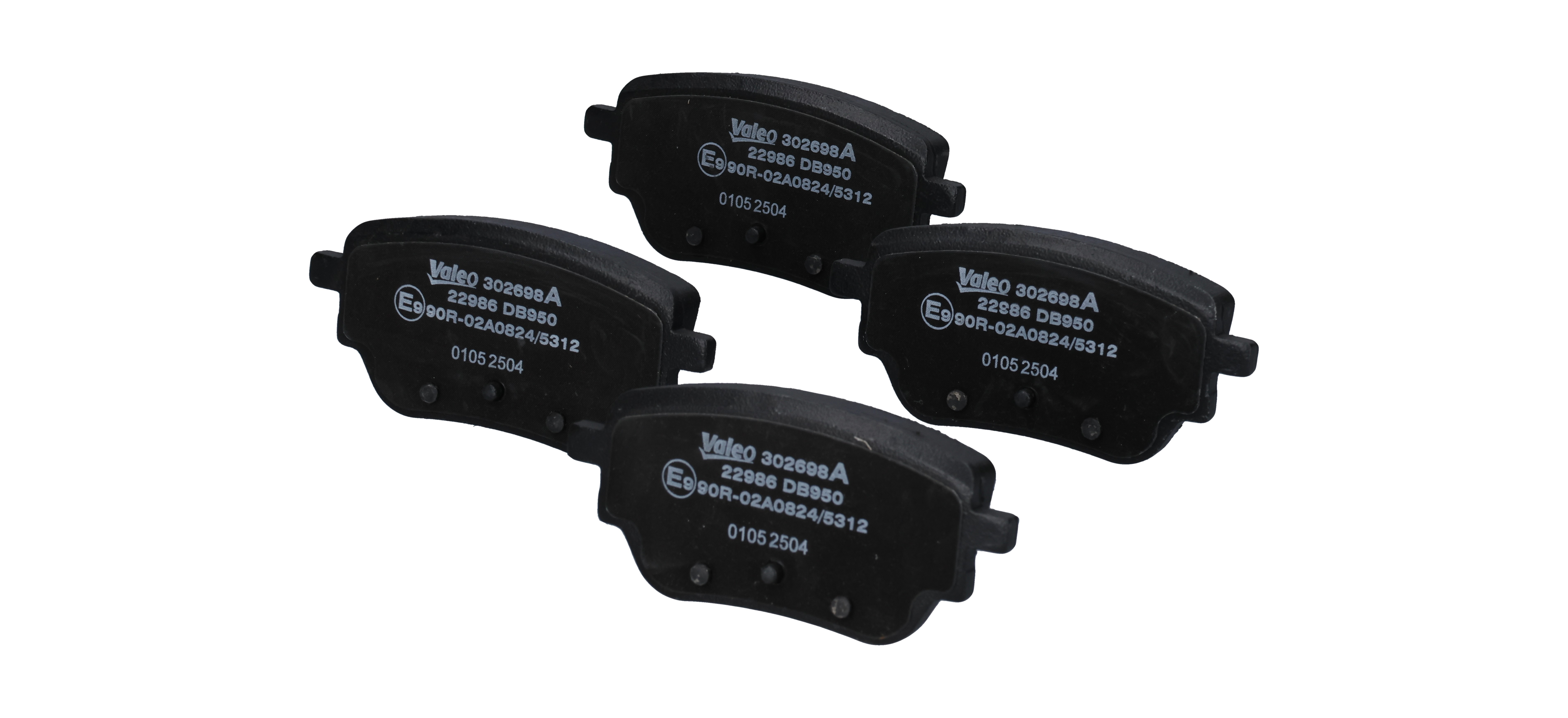 Plaquettes de frein 0004207700 VALEO 302698A MERCEDES-BENZ