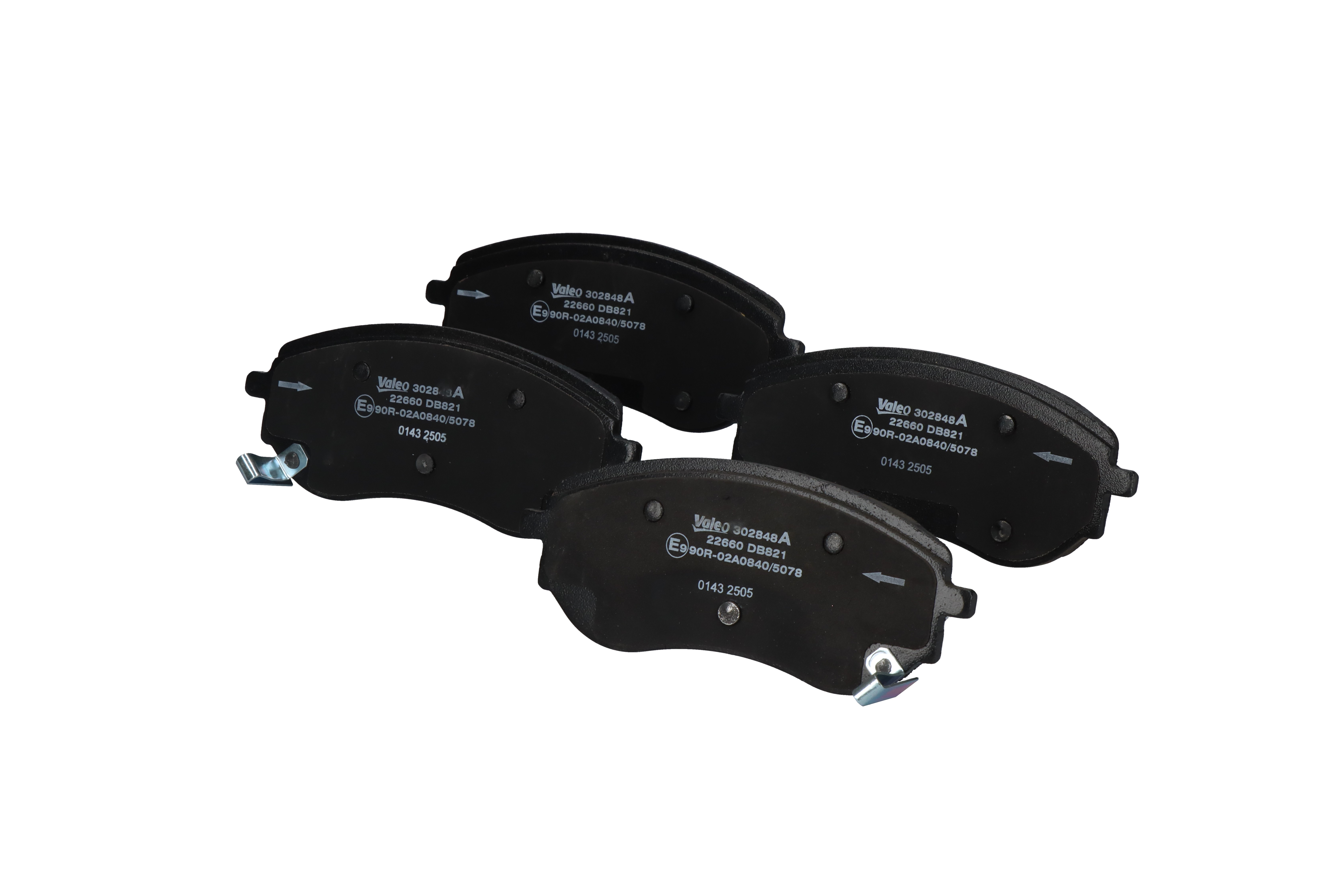 Plaquettes de frein A470 420 53 00 VALEO 302848A MERCEDES-BENZ