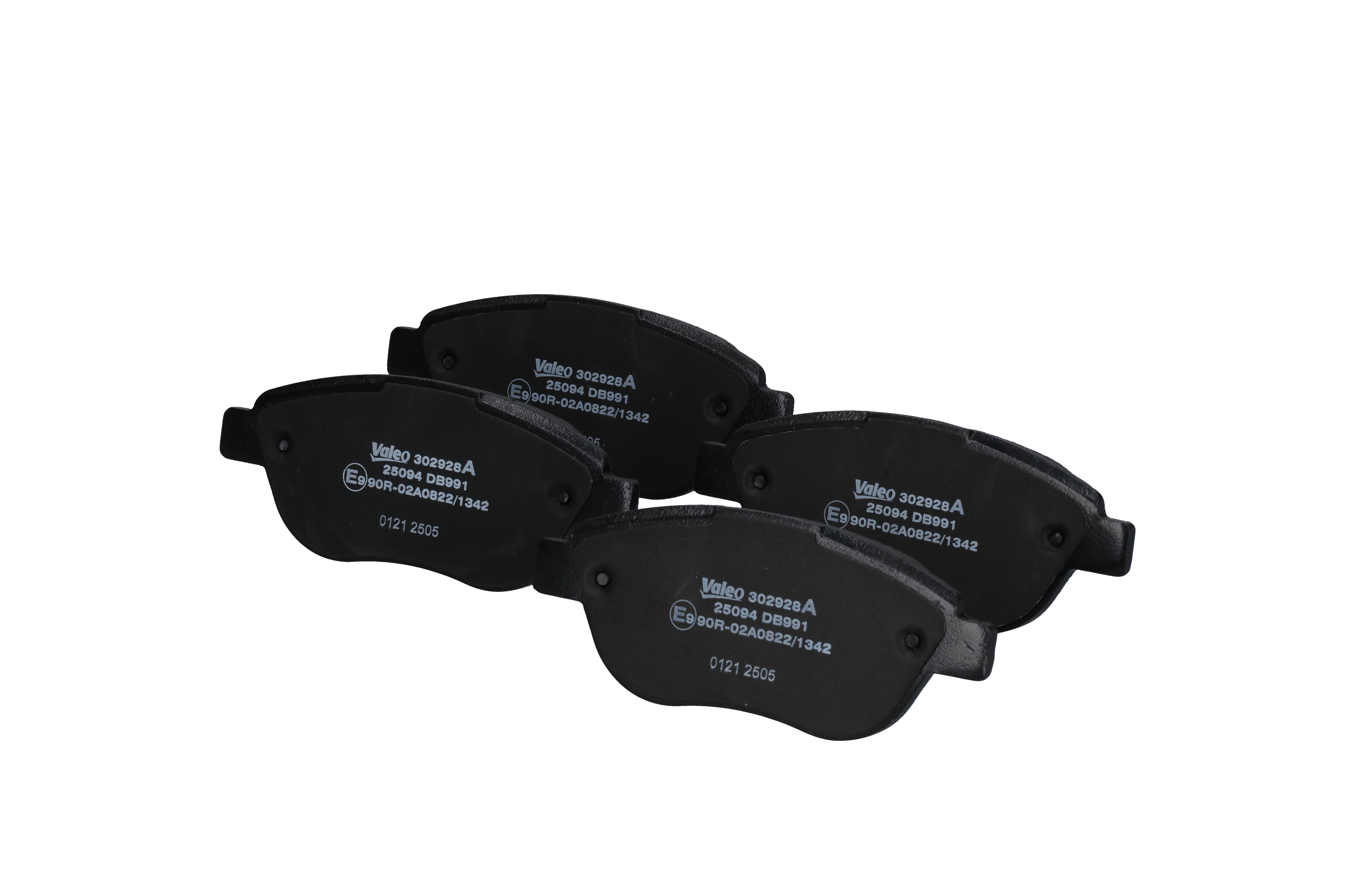 Plaquettes de frein 16 137 040 80 VALEO 302928A PEUGEOT, CITROЁN, LANCIA, DS