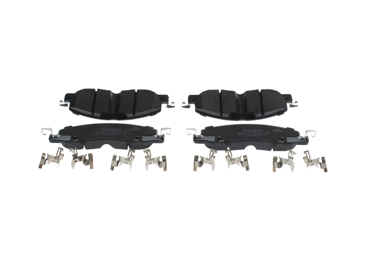 Bremsbeläge 0 986 460 274 BOSCH 2375367 OPEL, FORD, FORD USA